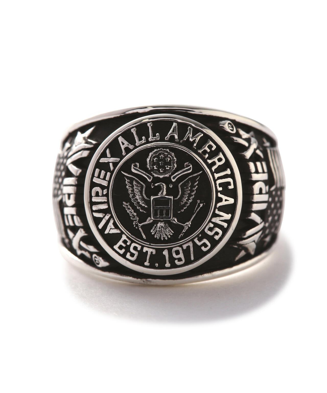 《AVIREXby J.H.M CO.,LTD. 》"SURPLUS" COLLEGE RING / "サープラス" カレッジリング /