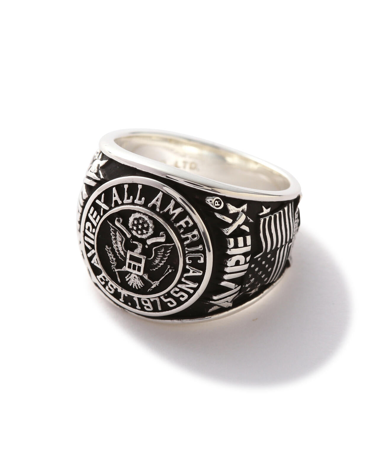 《AVIREXby J.H.M CO.,LTD. 》"SURPLUS" COLLEGE RING / "サープラス" カレッジリング /