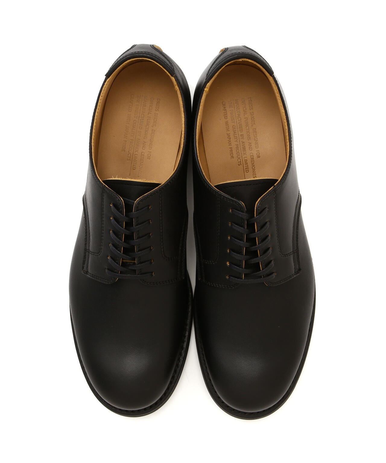 《TFQP》HERITAGE NAVY SERVICE SHOES / ヘリテージ ネイビー サービスシューズ / AVIREX