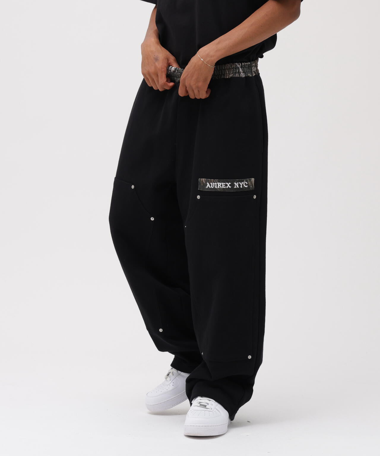 SWEAT PAINTER PANTS ”REAL TREE CAMO”