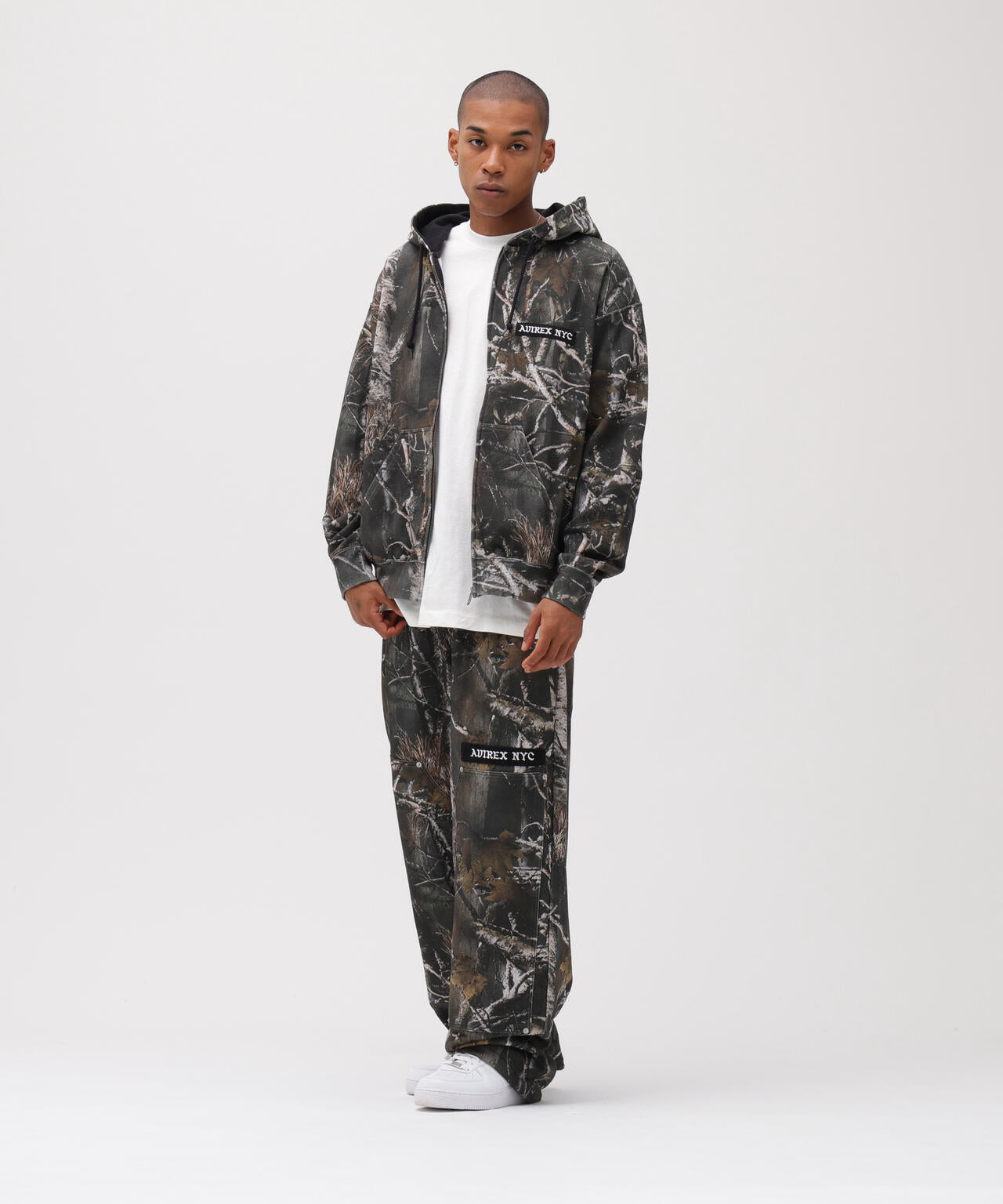 SWEAT PAINTER PANTS ”REAL TREE CAMO”
