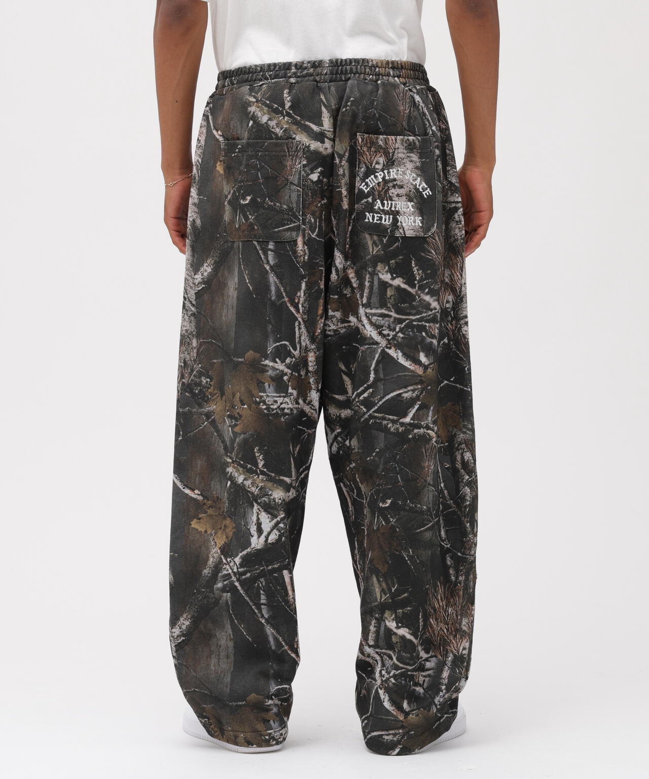 SWEAT PAINTER PANTS ”REAL TREE CAMO”