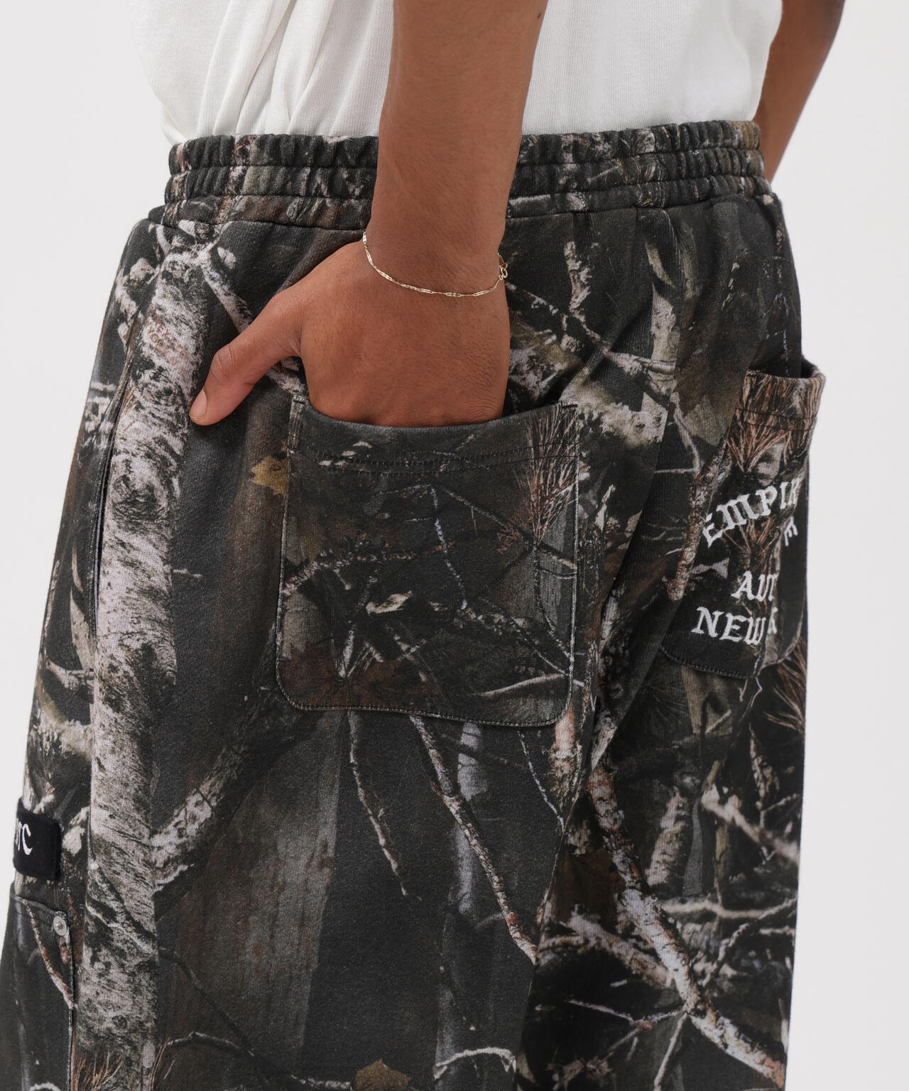 SWEAT PAINTER PANTS ”REAL TREE CAMO”