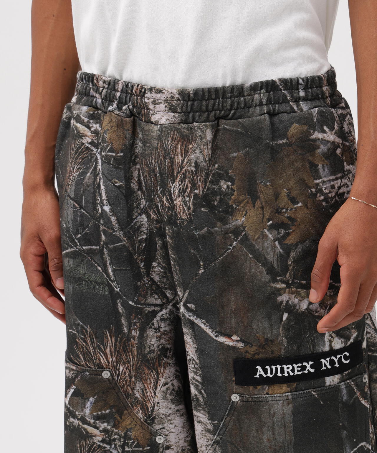 SWEAT PAINTER PANTS ”REAL TREE CAMO”