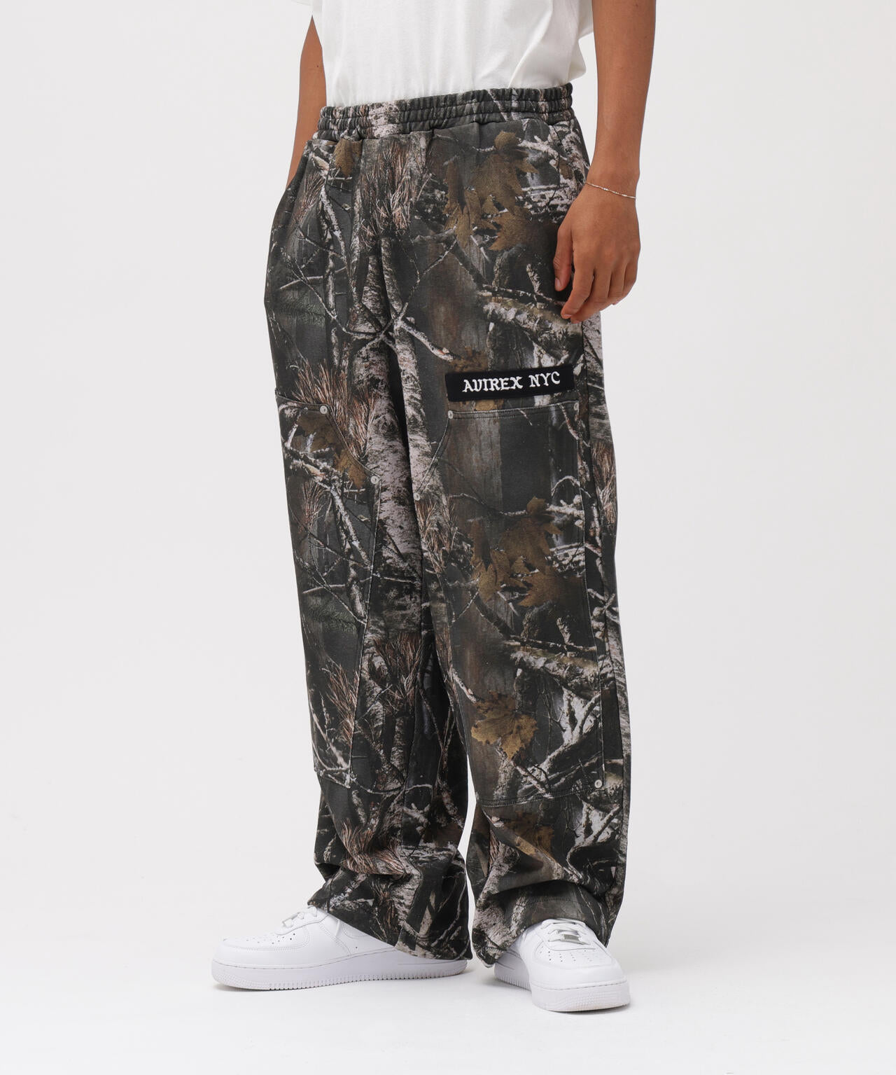 SWEAT PAINTER PANTS ”REAL TREE CAMO”
