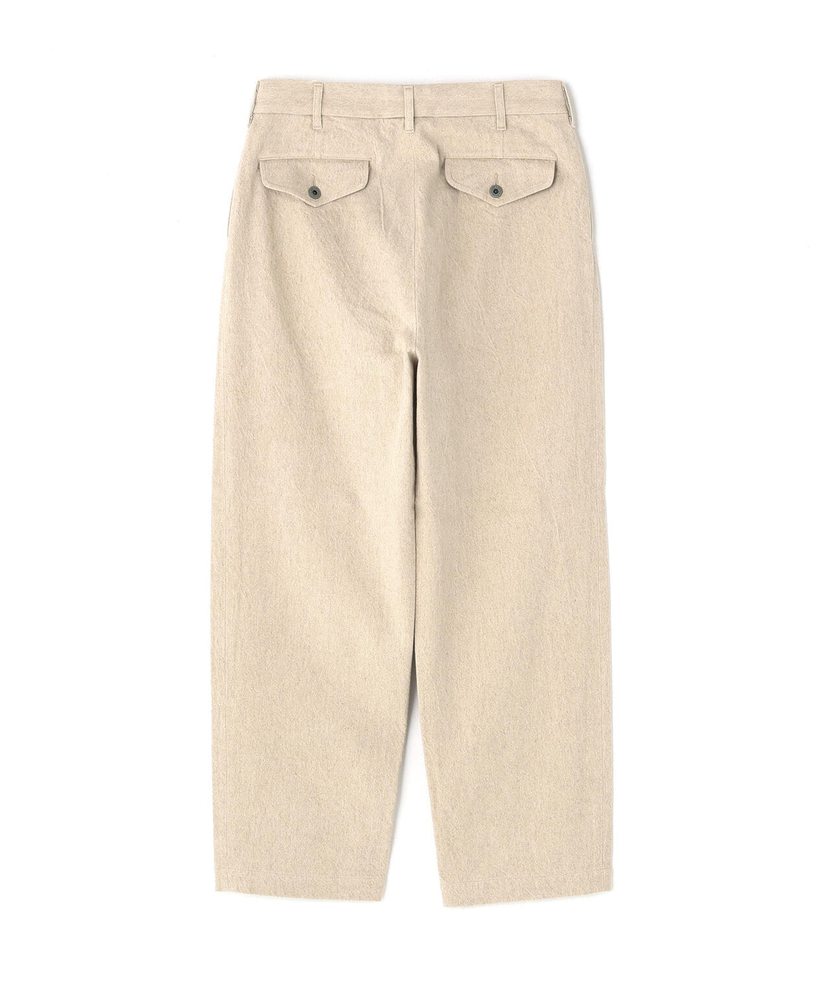 ★TFQP by HANDROOM LINEN GABARDINE MECHANIC PANT