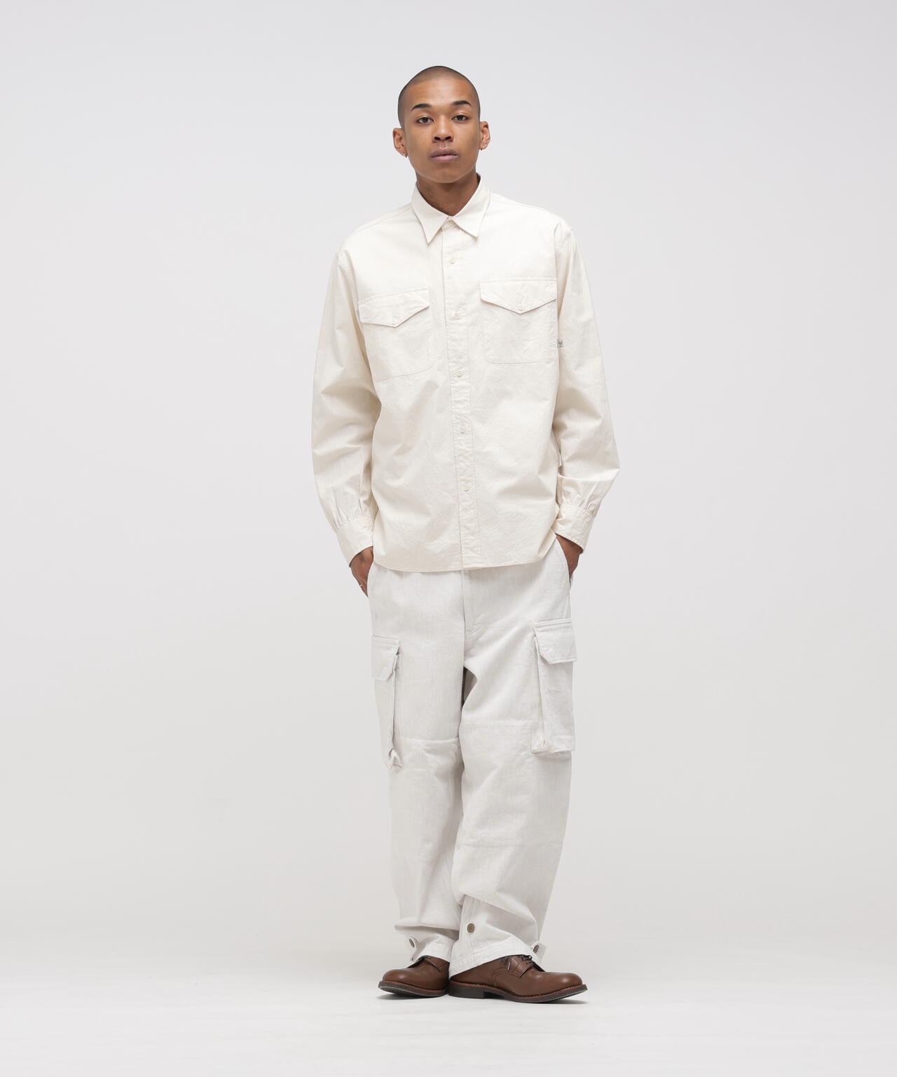 ★TFQP by HANDROOM 6POCKET DENIM CARGO PANT