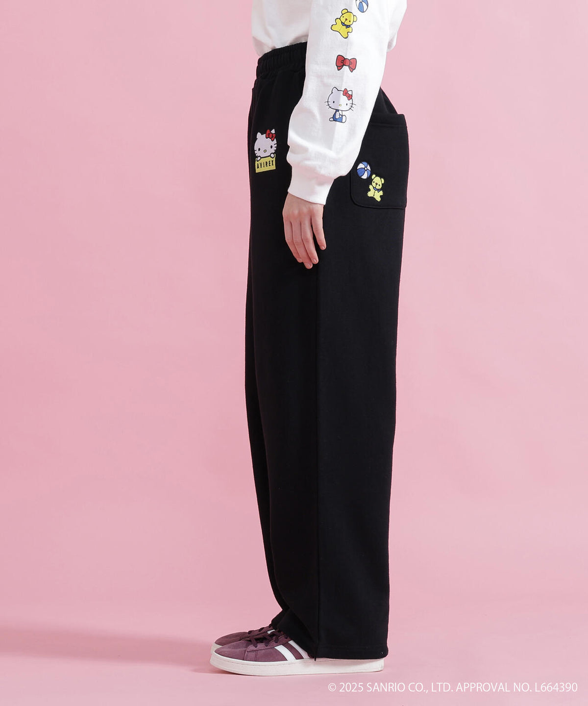 《AVIREX×HELLO KITTY》SWEAT PANTS