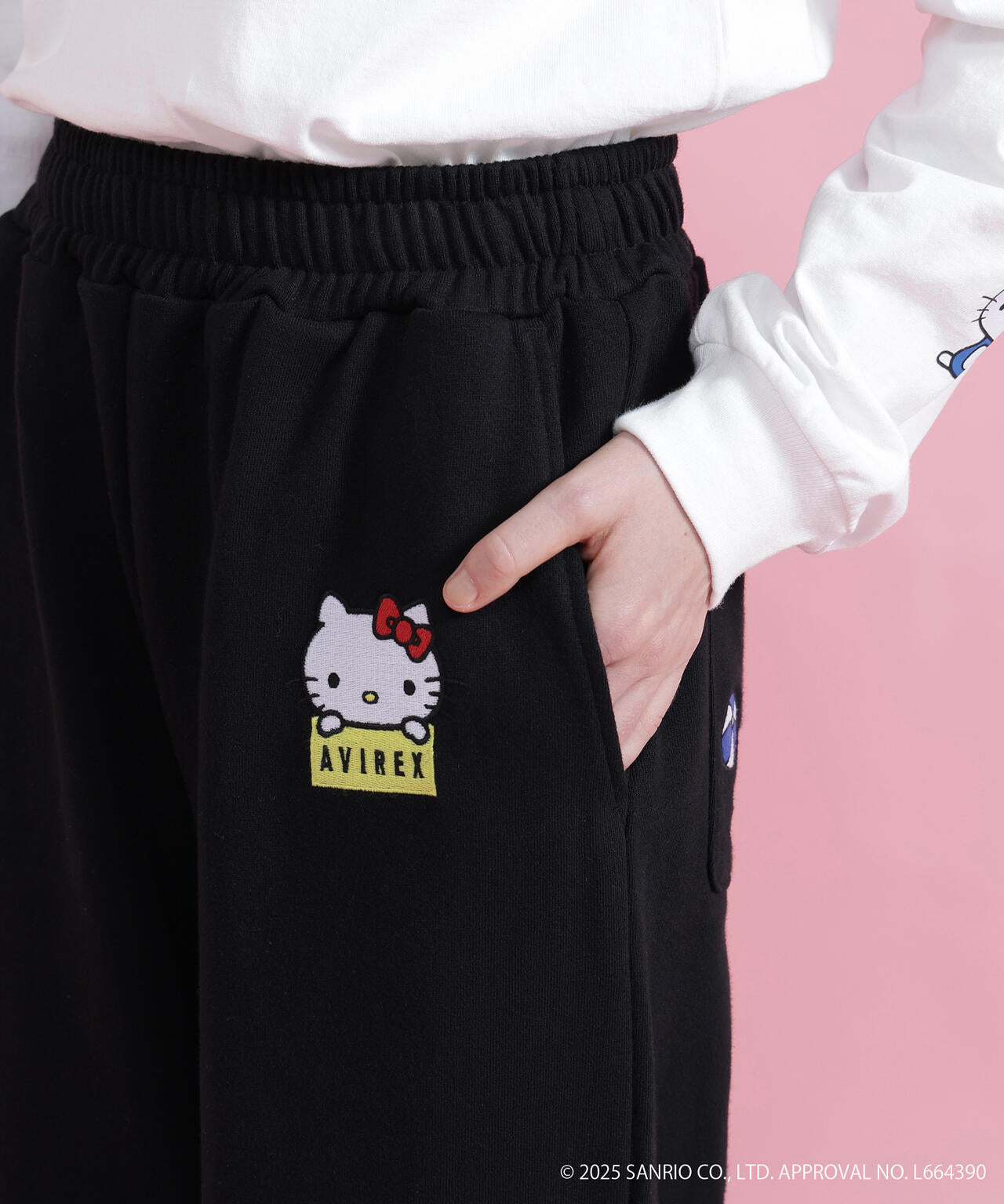 《AVIREX×HELLO KITTY》SWEAT PANTS