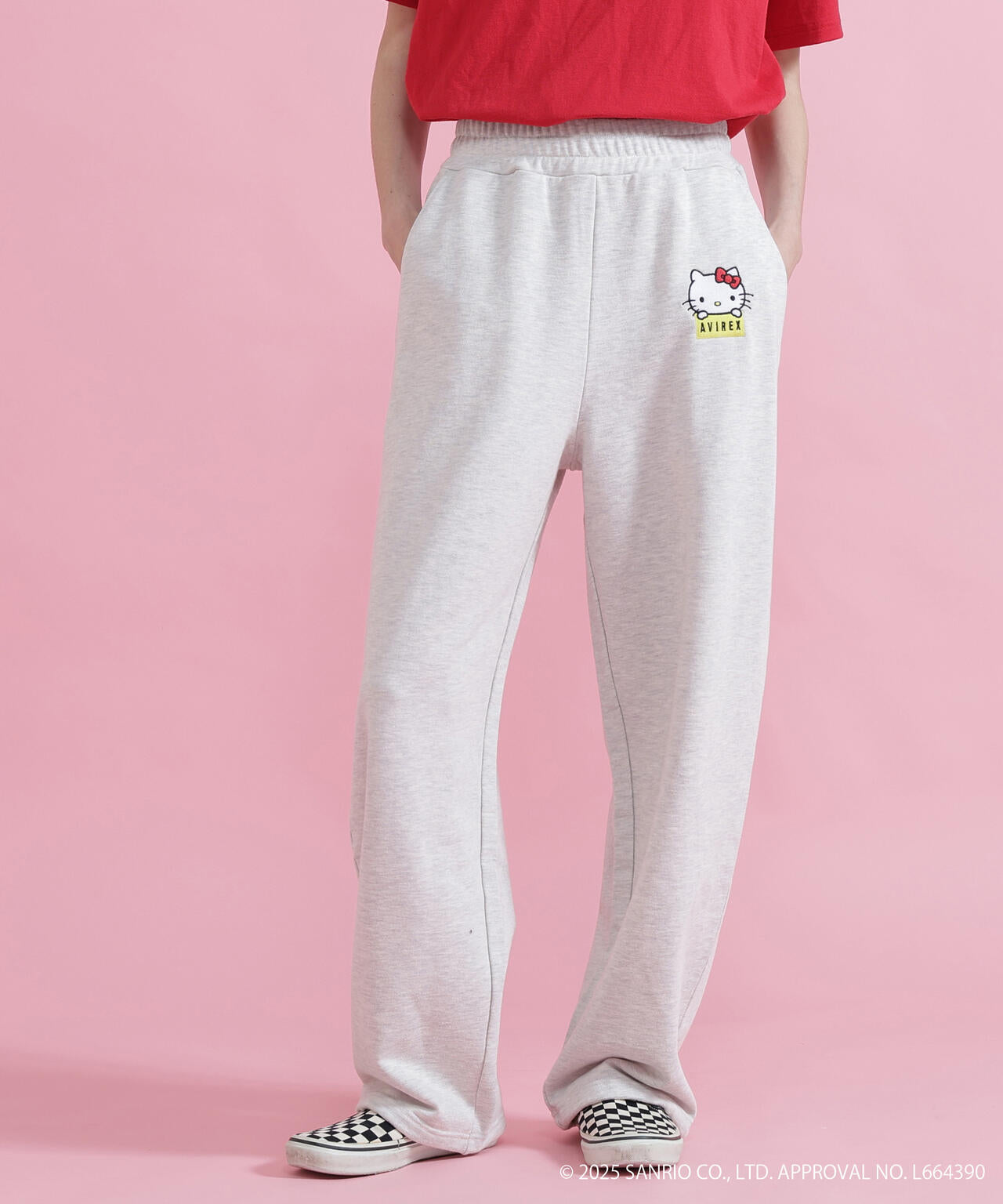 《AVIREX×HELLO KITTY》SWEAT PANTS
