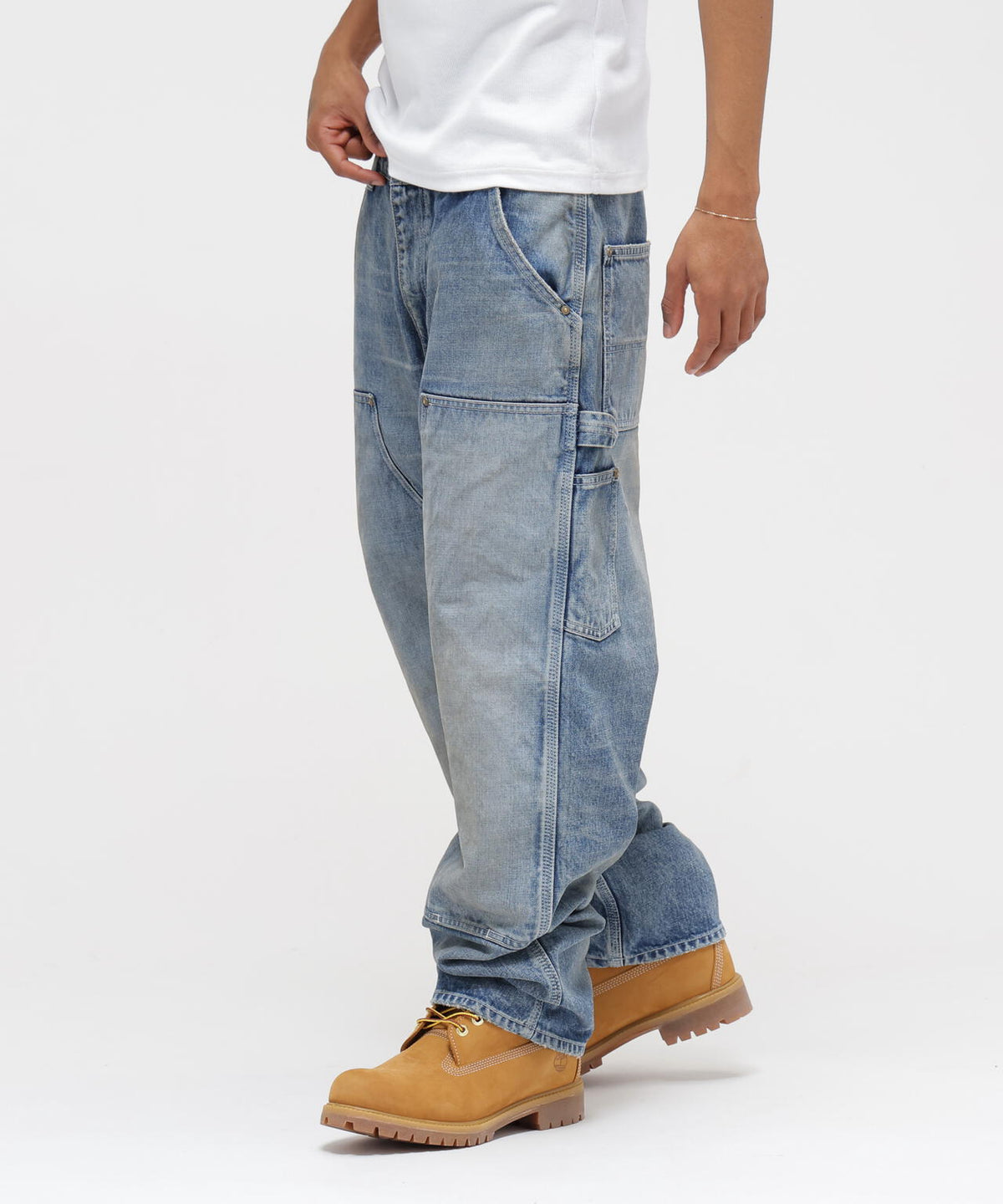 《AVIREX|MOANDMO CLOTHING》DOUBLE KNEE DENIM PANTS