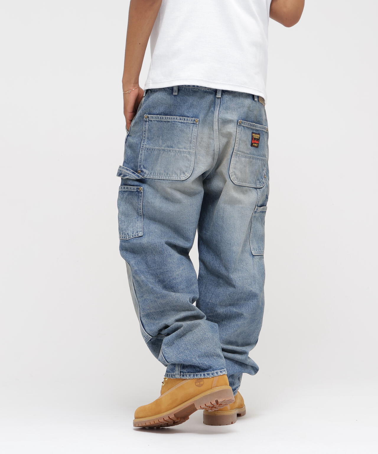 《AVIREX|MOANDMO CLOTHING》DOUBLE KNEE DENIM PANTS