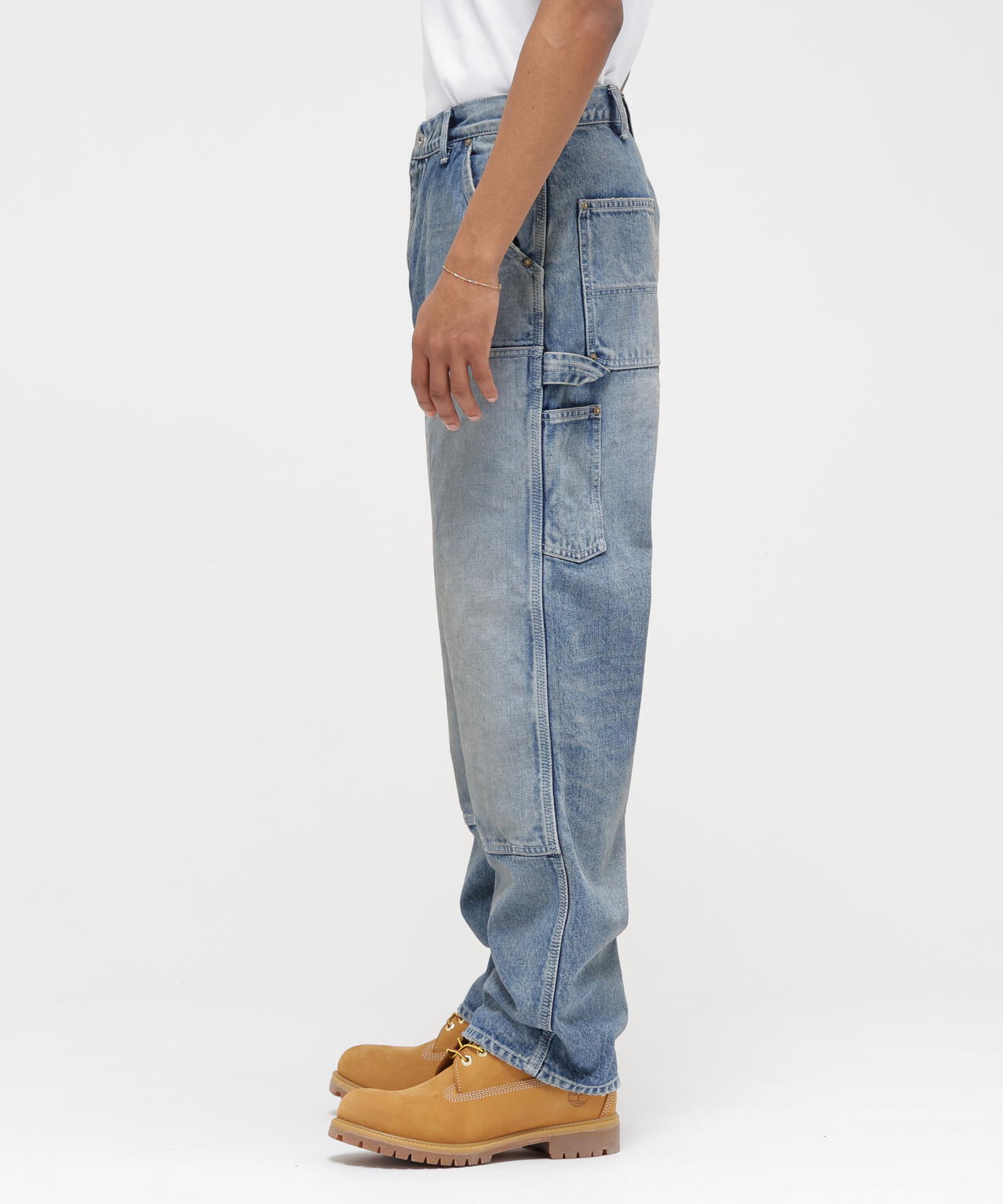 《AVIREX|MOANDMO CLOTHING》DOUBLE KNEE DENIM PANTS