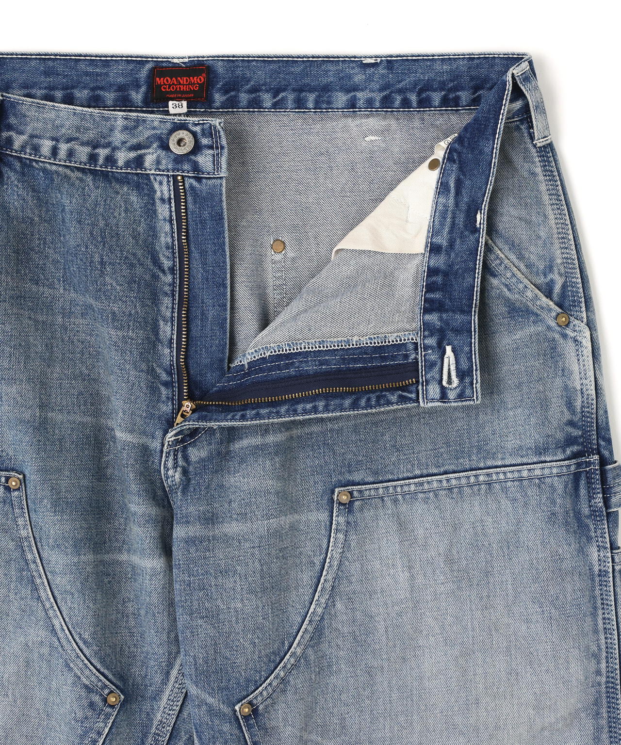 《AVIREX|MOANDMO CLOTHING》DOUBLE KNEE DENIM PANTS