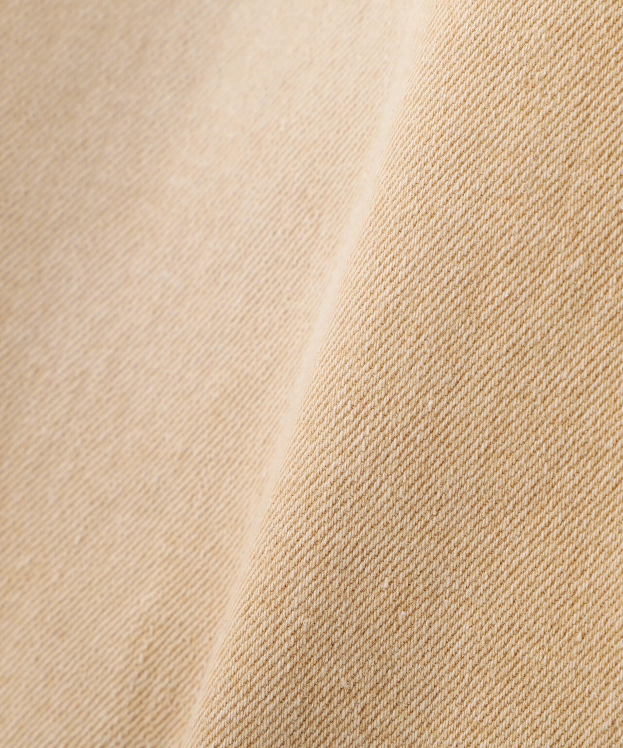 WAIST RIB COLOR BLOCKED DENIM PANTS