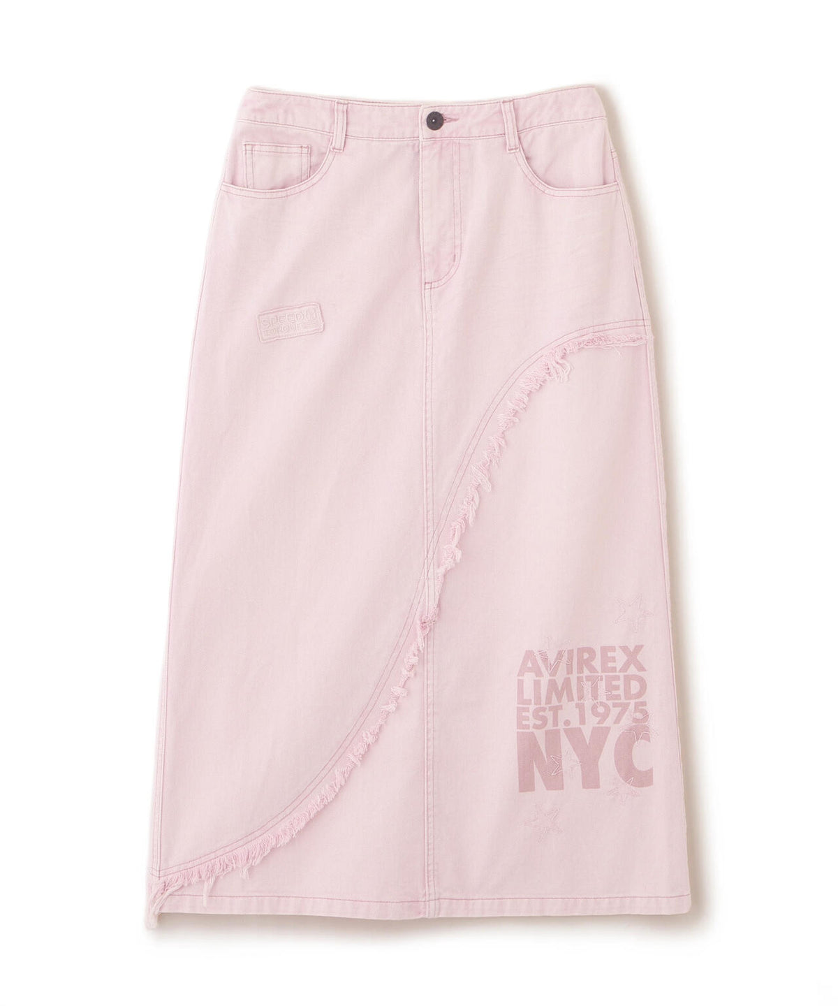 WAPPEN DENIM LONG SKIRT