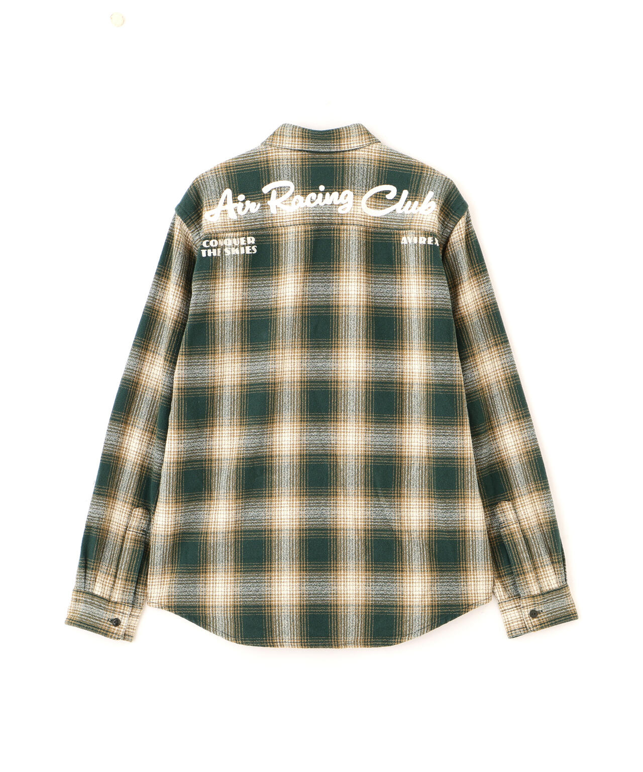 《A.A.R.C》OMBRE CHECK EMB SHIRT