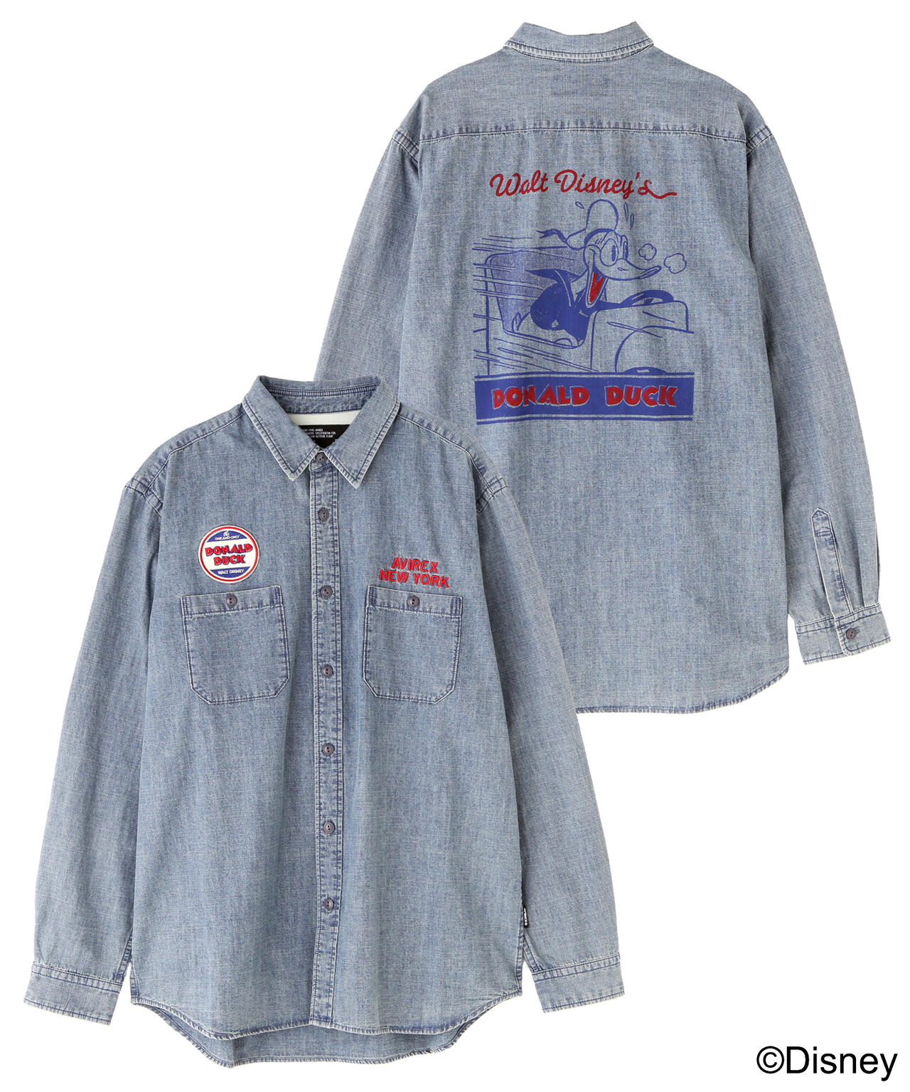 《Disney Collection》CHAMBRAY SHIRT