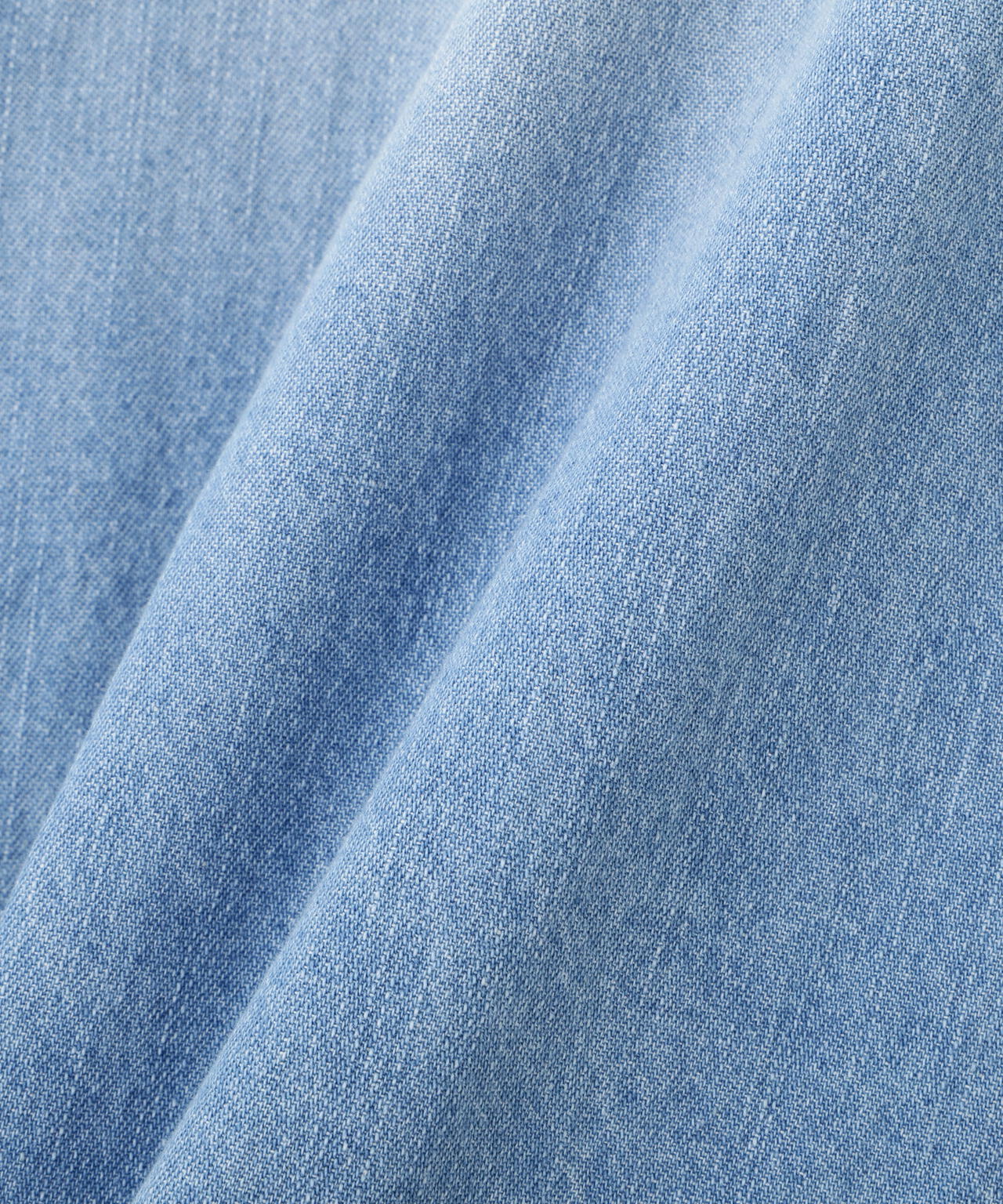 《WOMAN》DENIM SHIRT WITH GRAFFITI PRINT