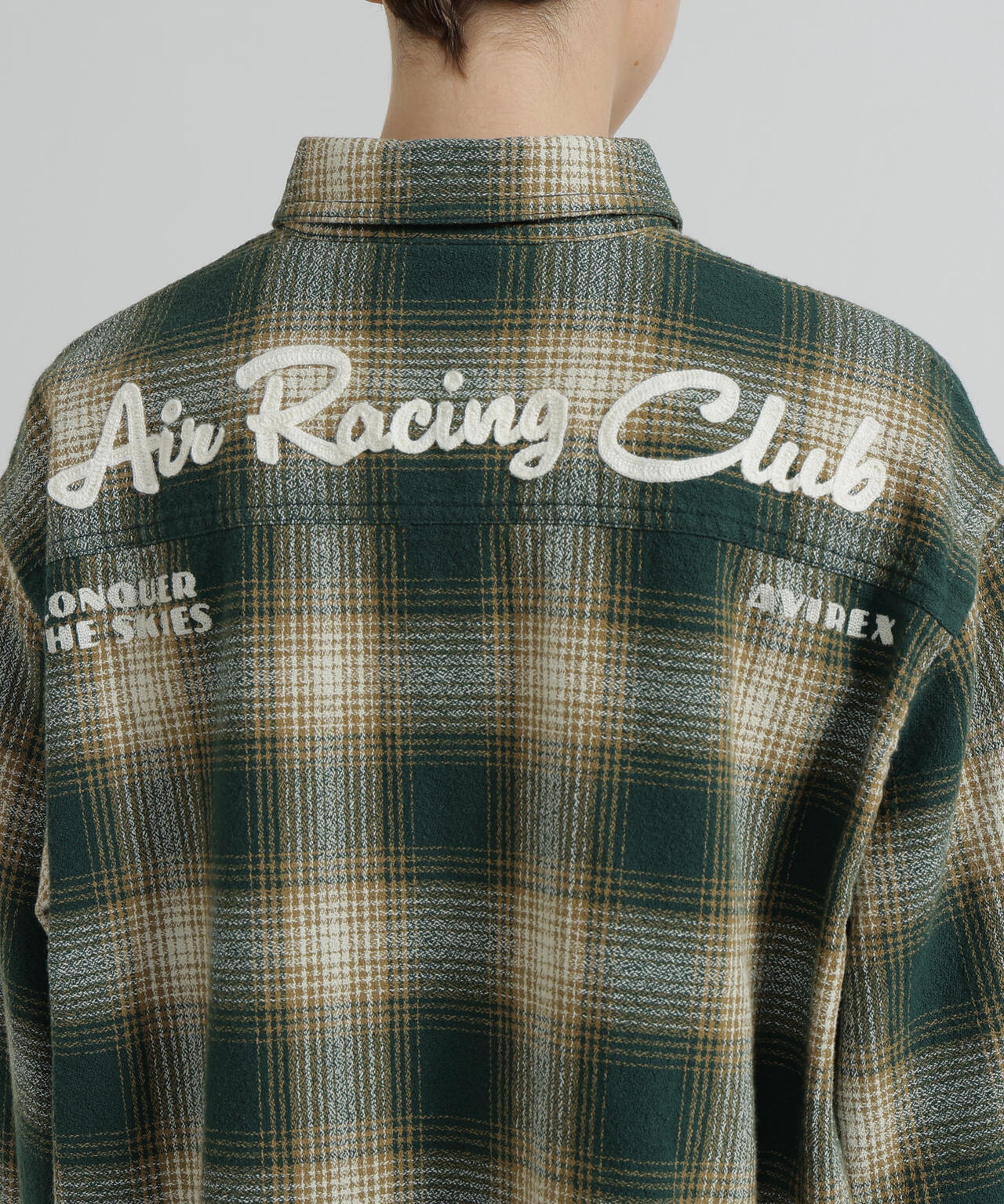 《WOMAN》OMBRE CHECK SHIRT