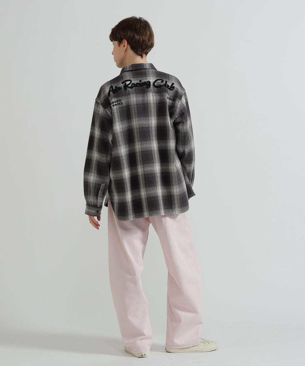 《WOMAN》OMBRE CHECK SHIRT