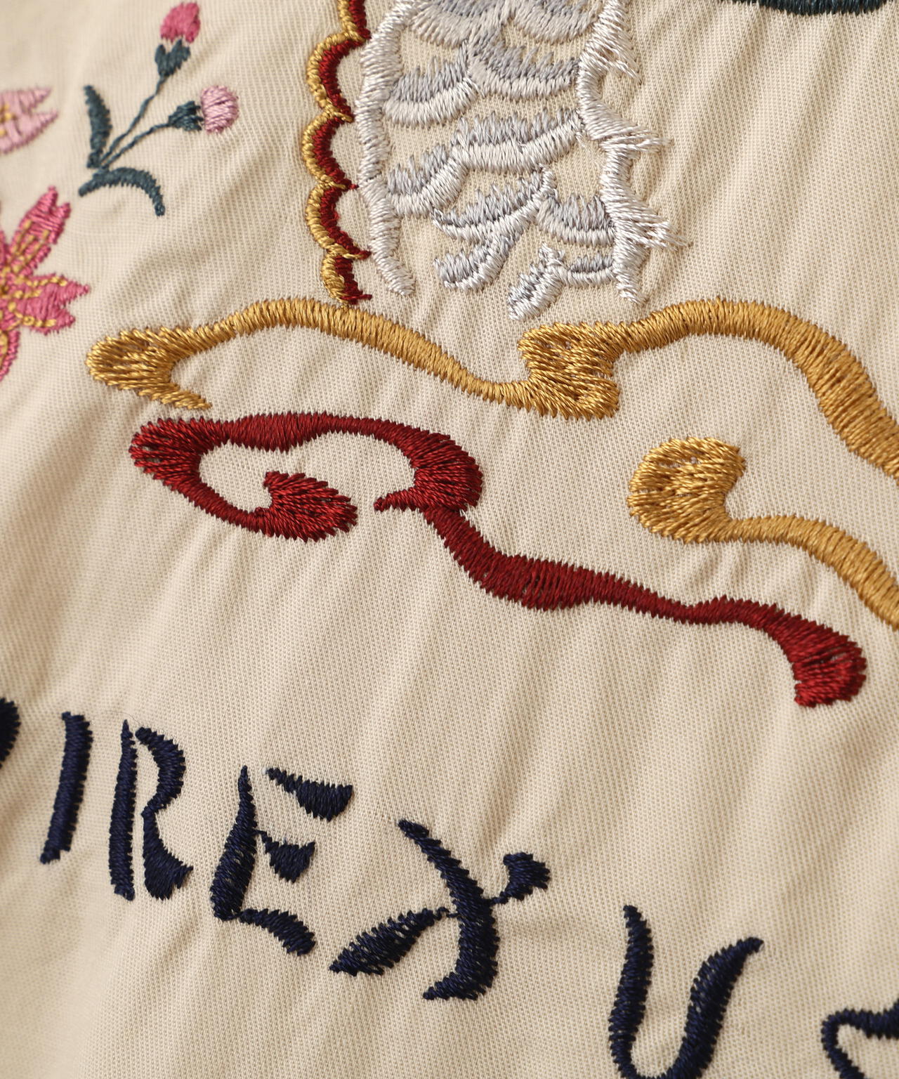 SOUVENIR S/S SHIRT”DRAGON &CHERRY BLOSSOMS”