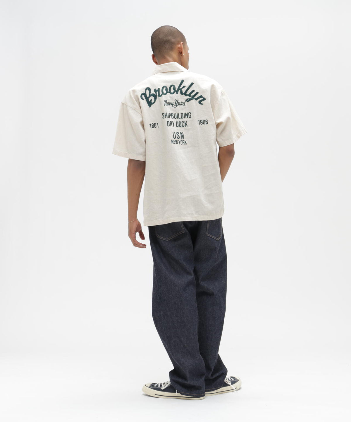 LINEN-COTTON S/S SHIRT ”Brooklyn”
