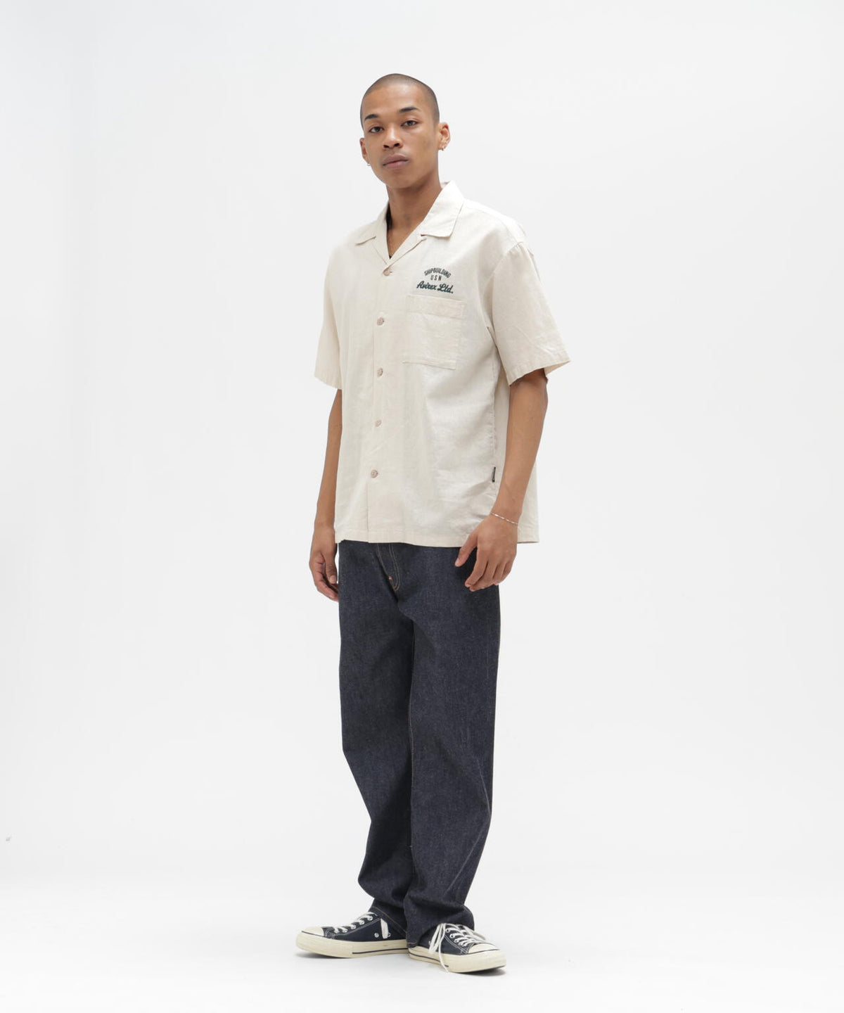 LINEN-COTTON S/S SHIRT ”Brooklyn”