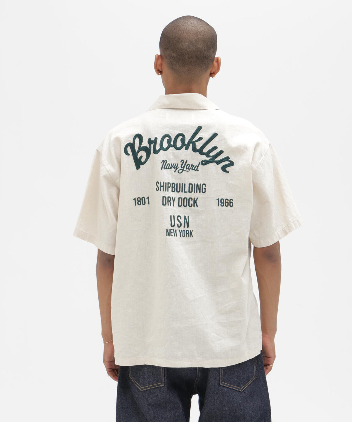 LINEN-COTTON S/S SHIRT ”Brooklyn”