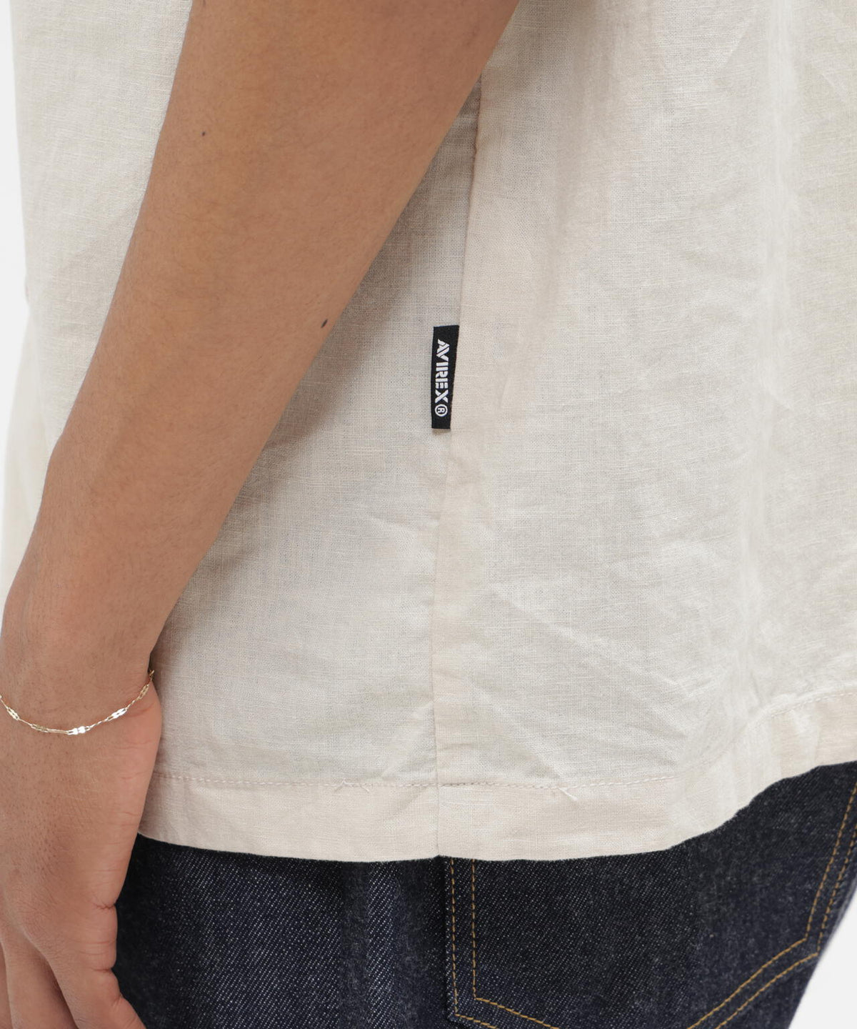 LINEN-COTTON S/S SHIRT ”Brooklyn”