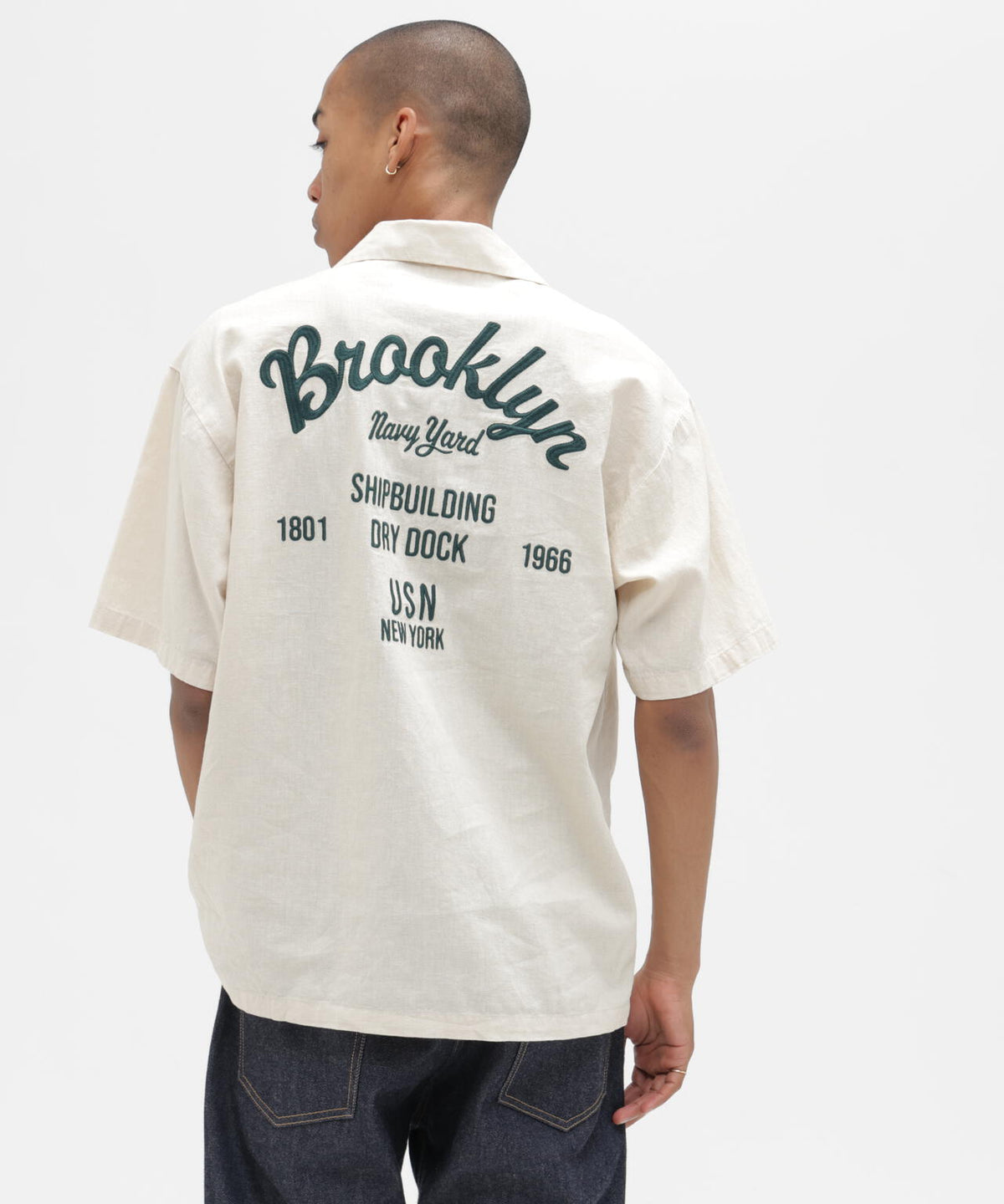 LINEN-COTTON S/S SHIRT ”Brooklyn”