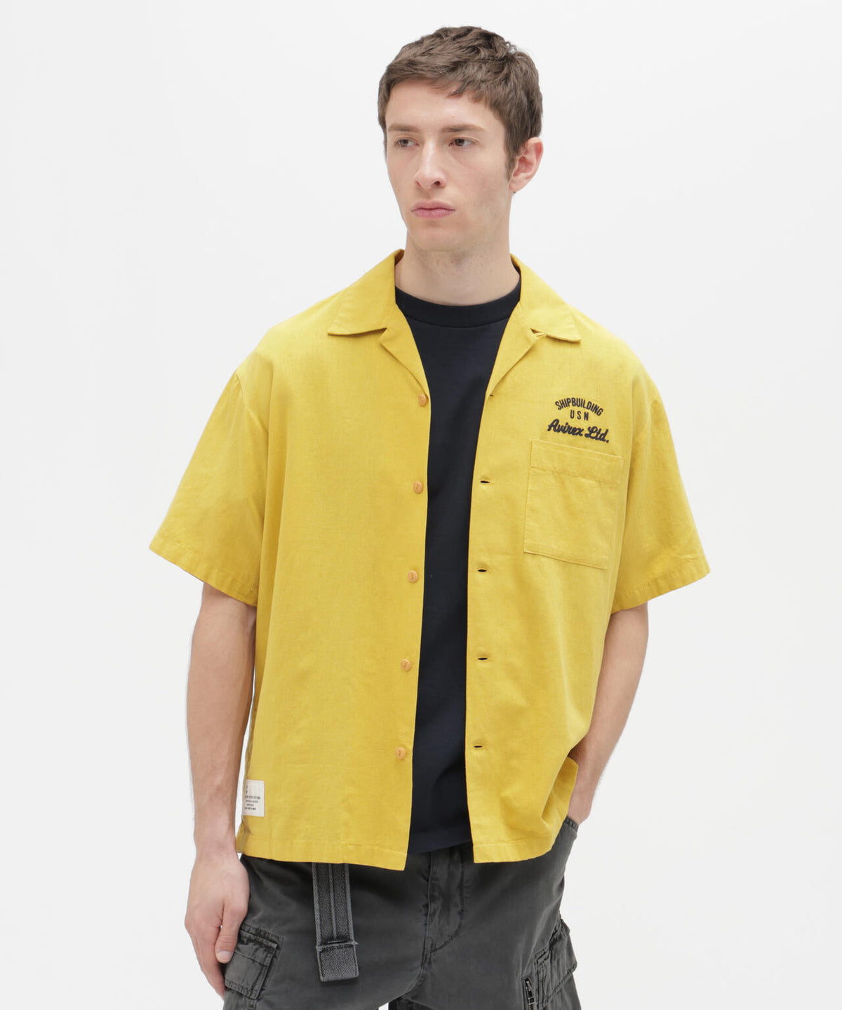 LINEN-COTTON S/S SHIRT ”Brooklyn”