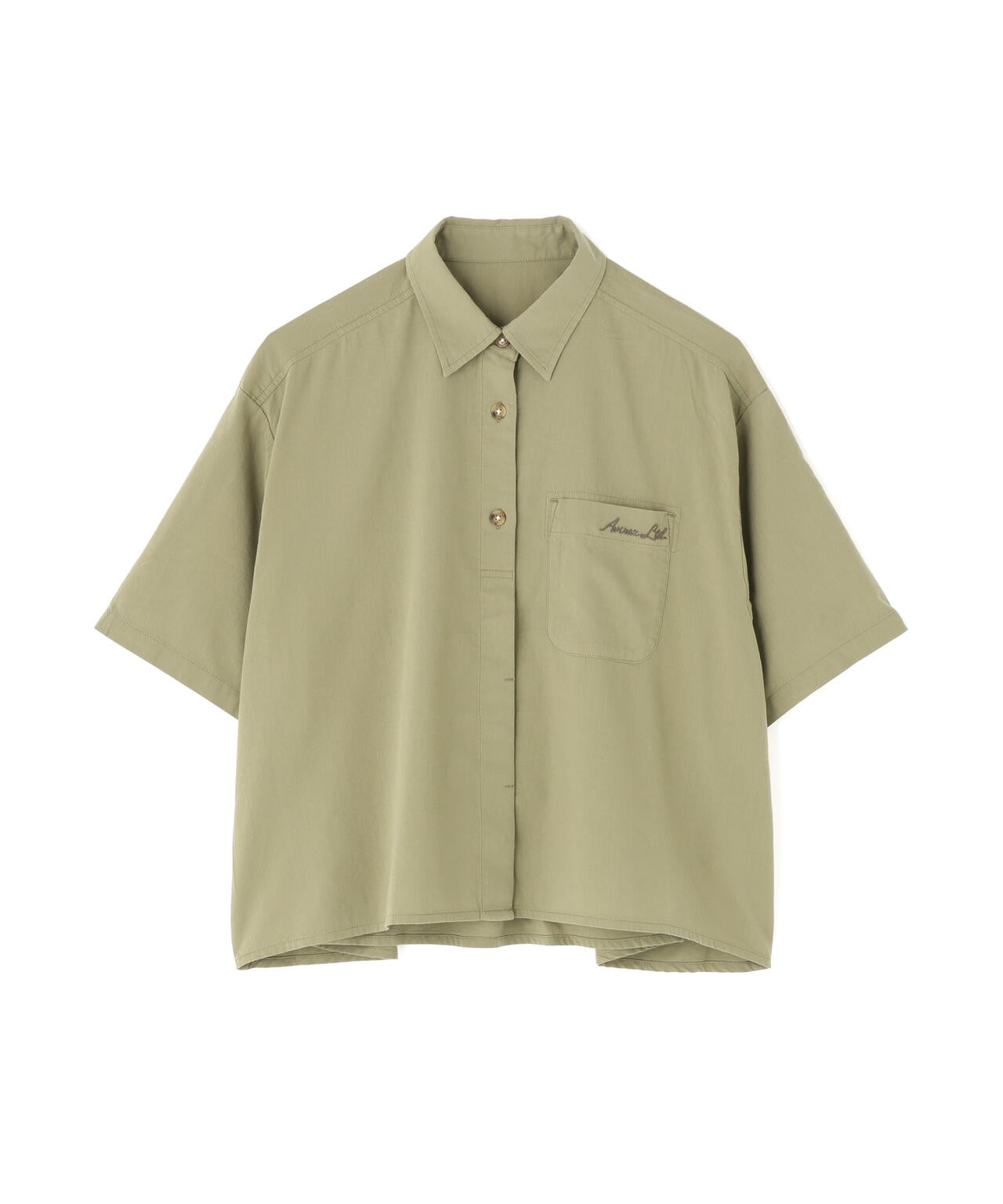 《WOMAN/直営店限定》H/S BACK GATHER DETAILS SHIRT