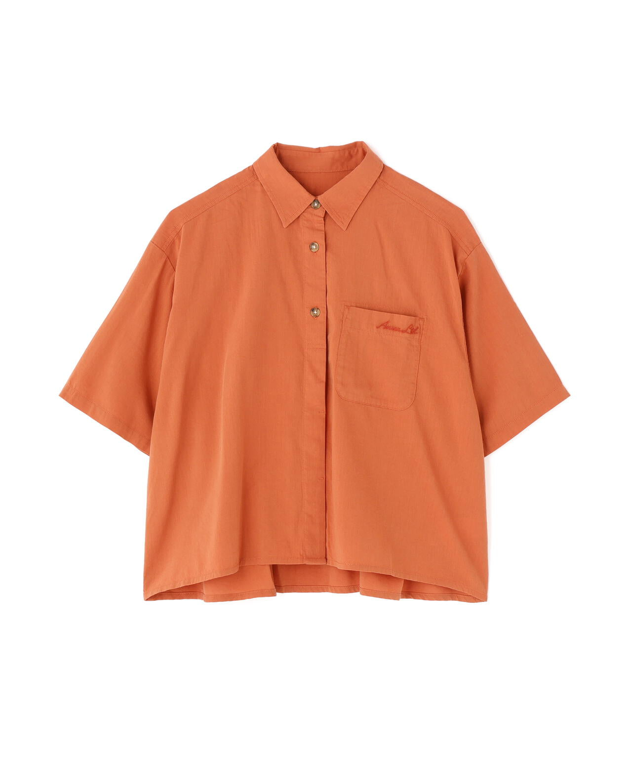 《WOMAN/直営店限定》H/S BACK GATHER DETAILS SHIRT