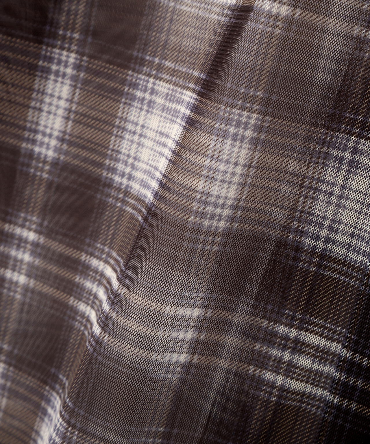 《直営店限定》SHEER CHECK SHIRT