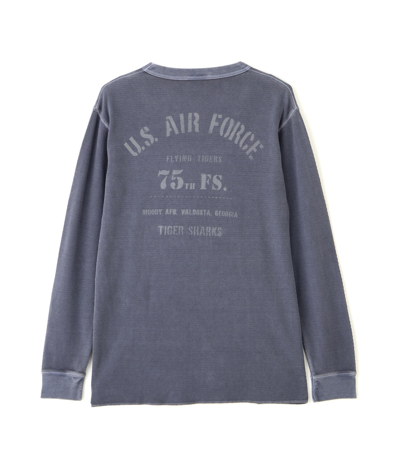 STENCIL HONEYCOMB WAFFLE L/S T-SHIRT