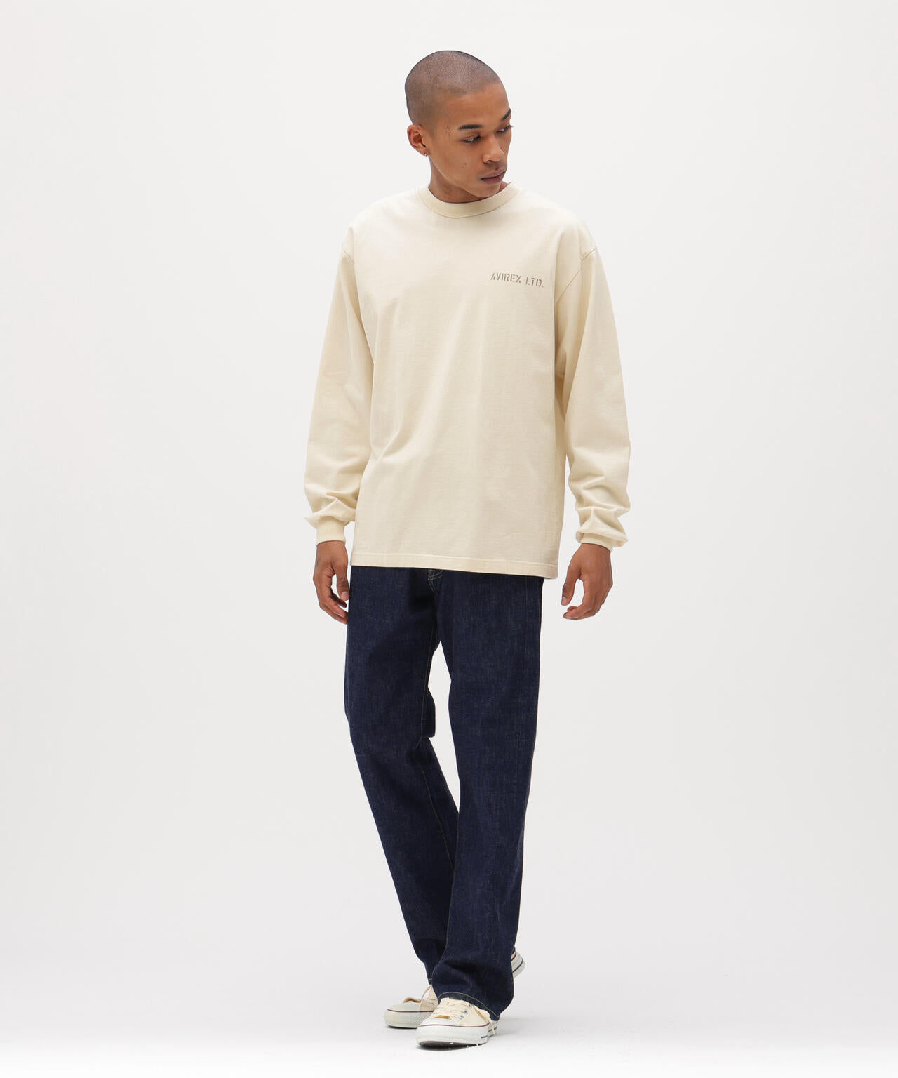 STENCIL L/S T-SHIRT