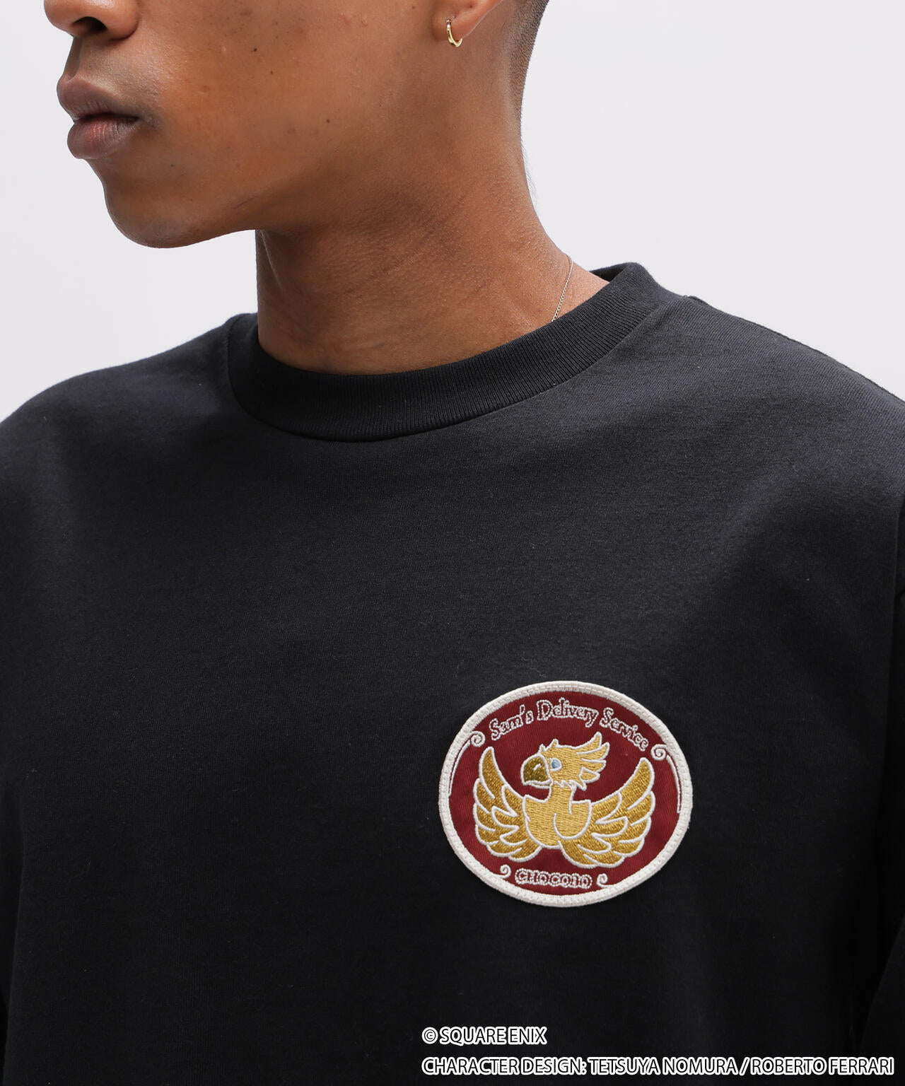《AVIREX × FINAL FANTASY VII REMAKE》L/S T-SHIRT ”SAM'S DELIVERYSERVICE”