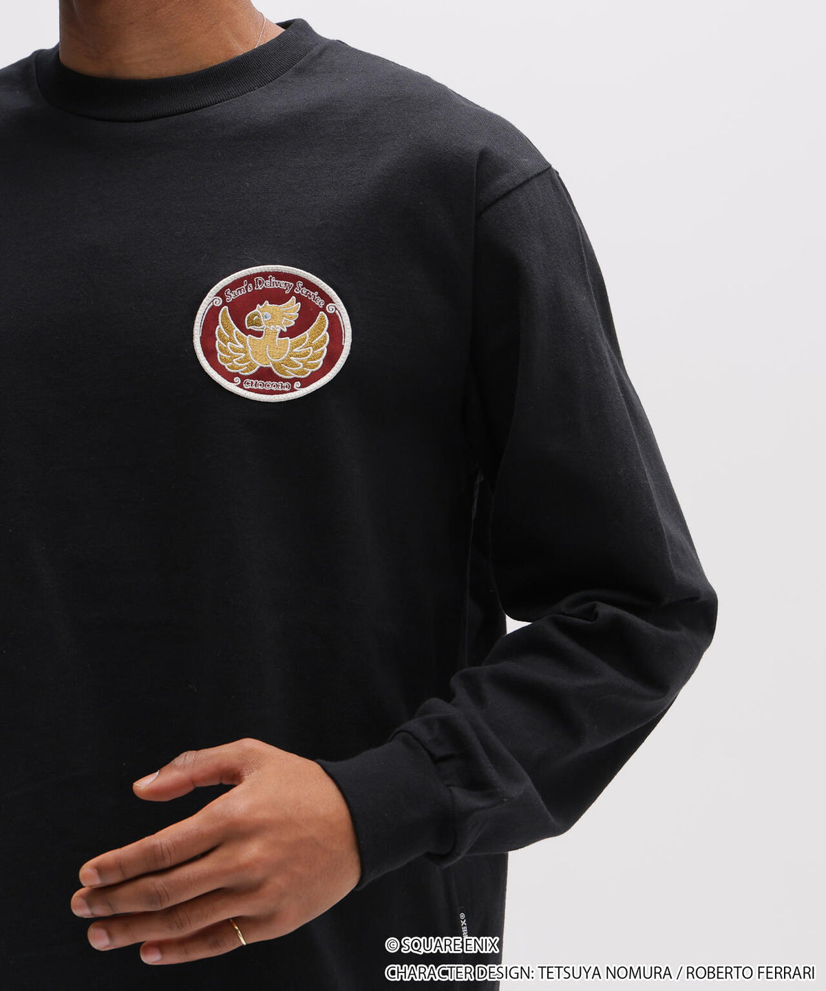 《AVIREX × FINAL FANTASY VII REMAKE》L/S T-SHIRT ”SAM'S DELIVERYSERVICE”
