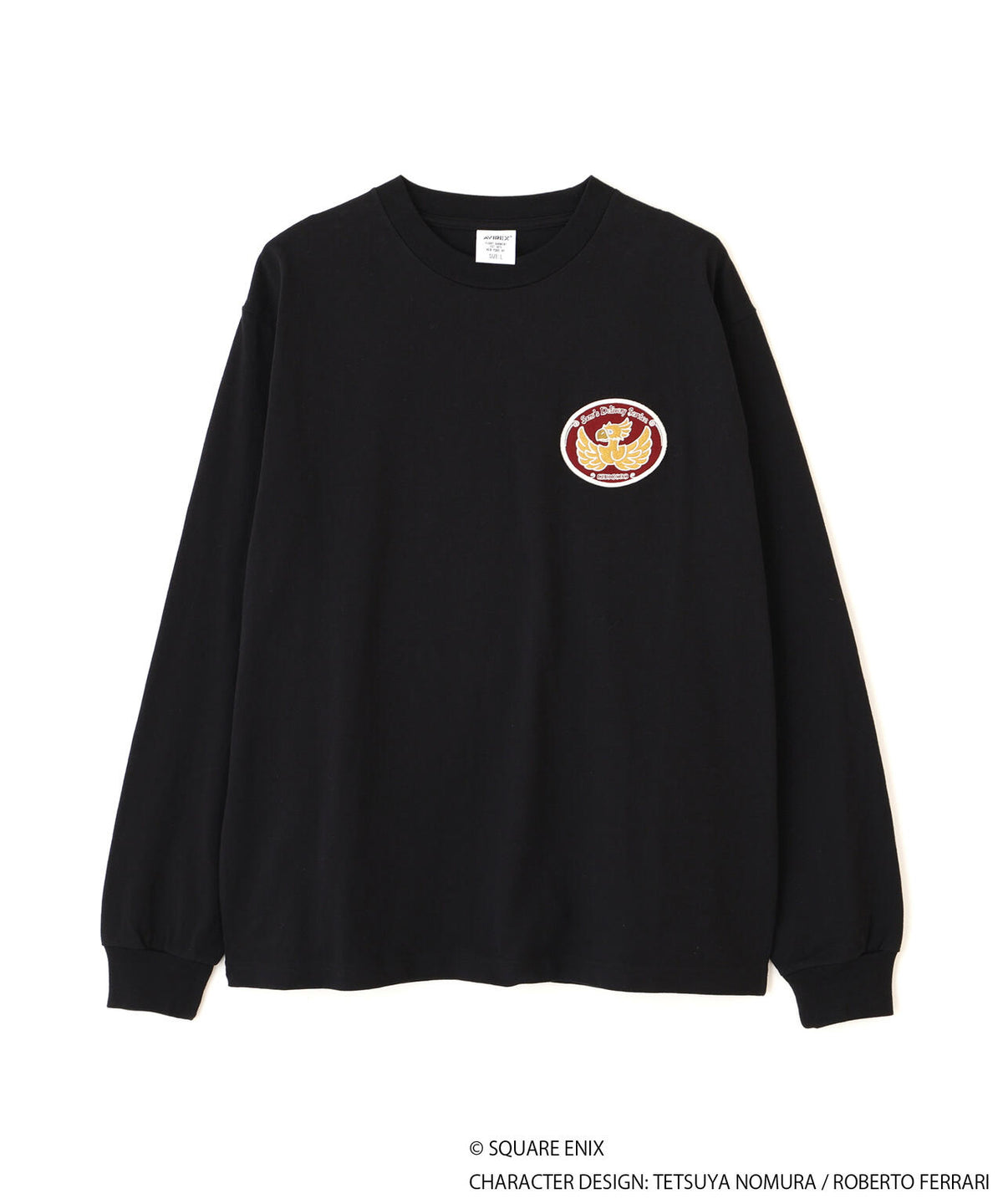 《AVIREX × FINAL FANTASY VII REMAKE》L/S T-SHIRT ”SAM'S DELIVERYSERVICE”