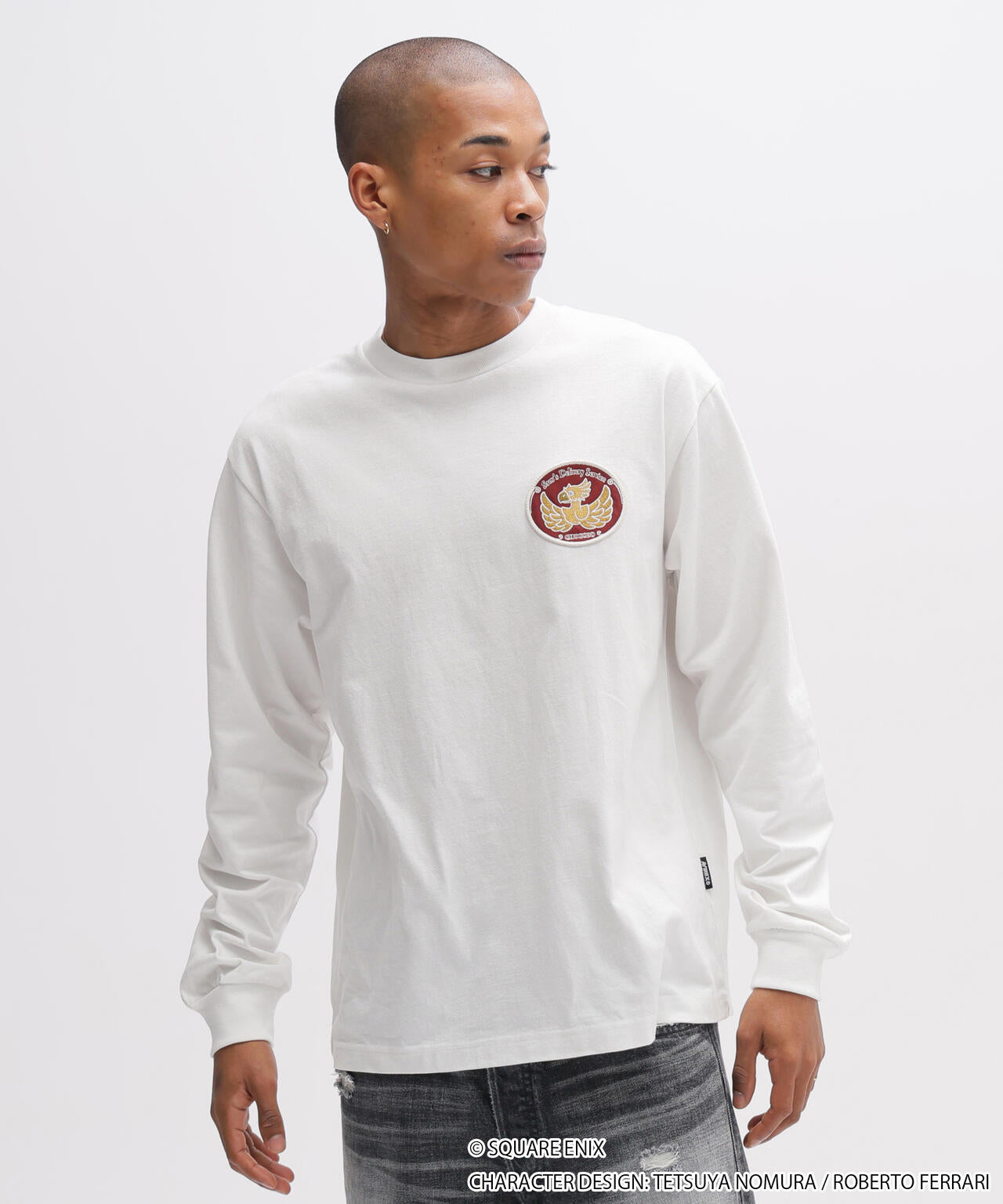 《AVIREX × FINAL FANTASY VII REMAKE》L/S T-SHIRT ”SAM'S DELIVERYSERVICE”