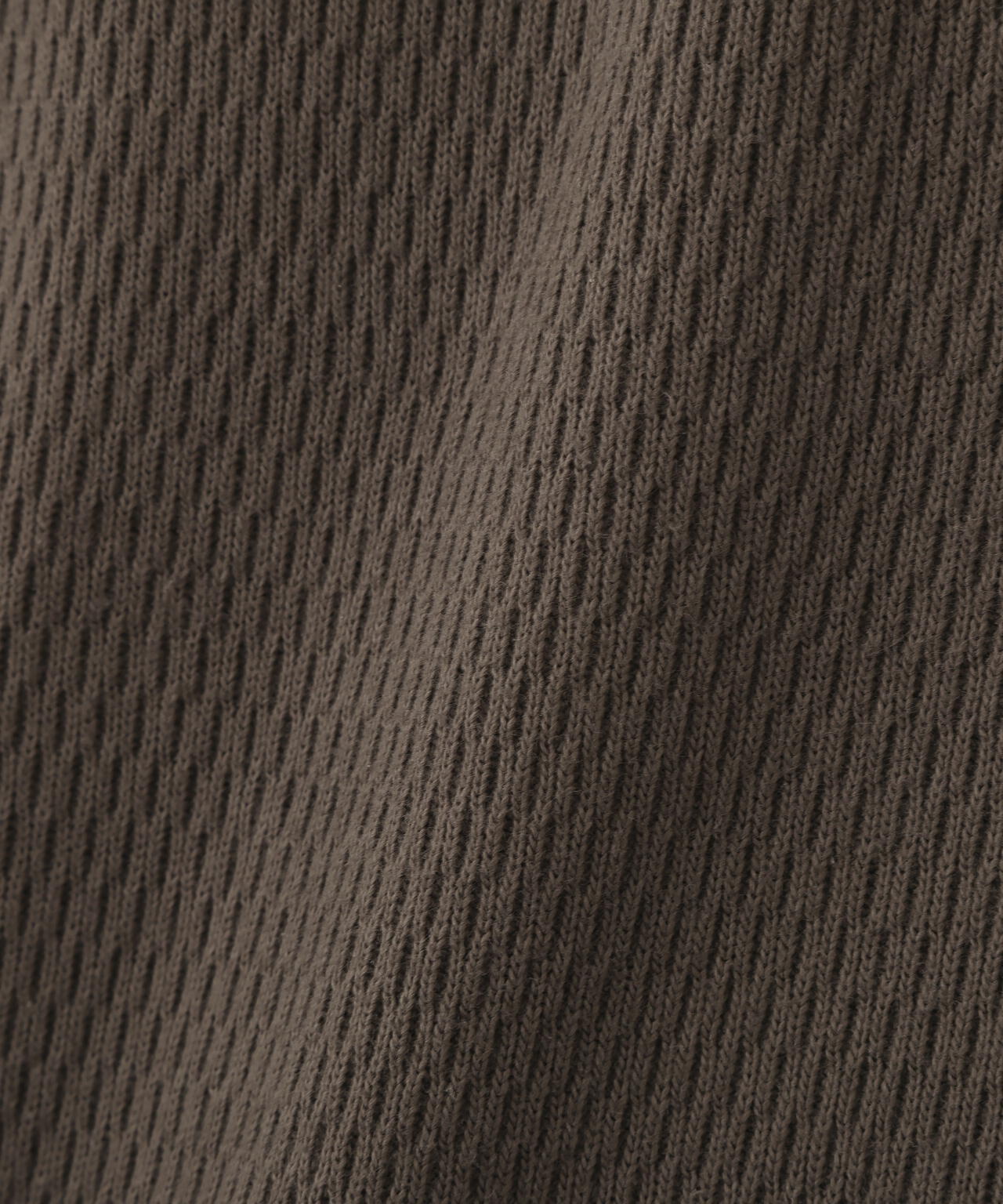 《直営店限定》HONEYCOMB HENLEY NECK L/S T-SHIRT