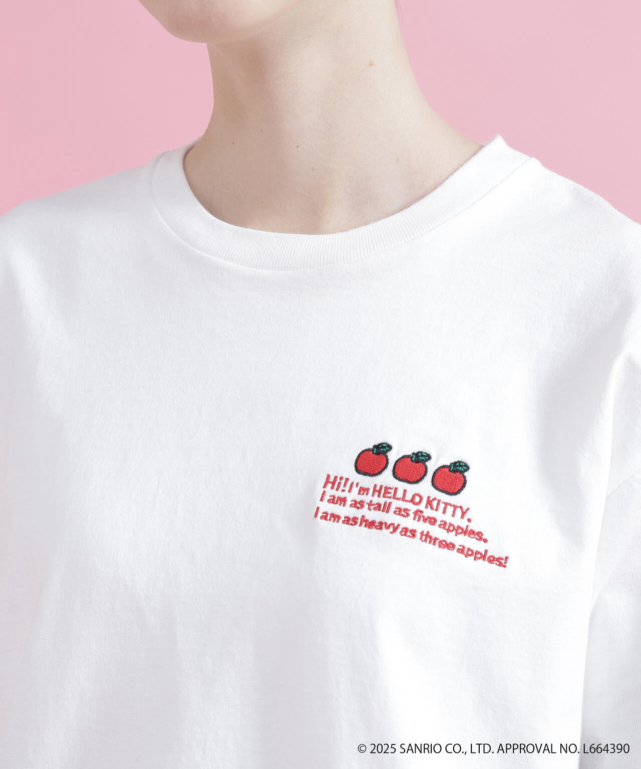 《AVIREX×HELLO KITTY》LONG SLEEVE T-SHIRT