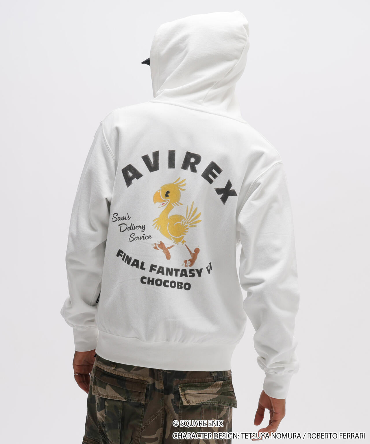 《AVIREX × FINAL FANTASY VII REMAKE》ZIP UP HOODIE ”CHOCOBO”