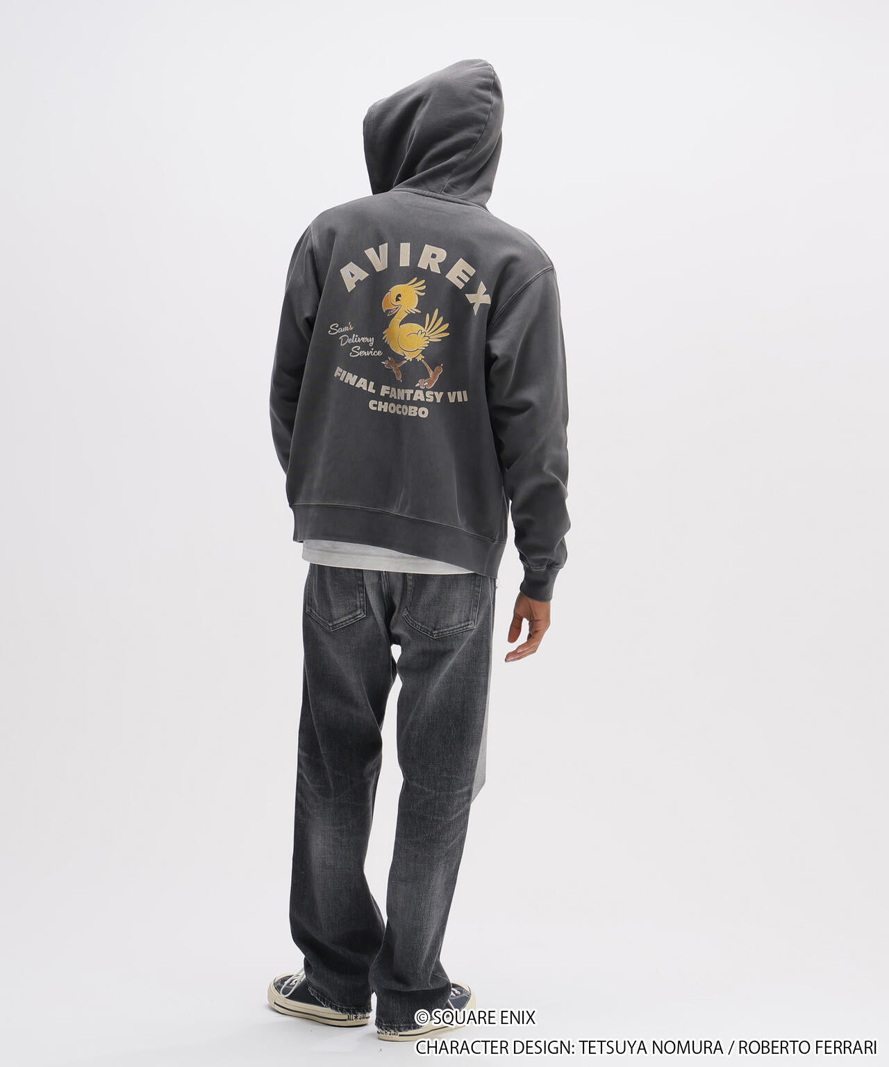 《AVIREX × FINAL FANTASY VII REMAKE》ZIP UP HOODIE ”CHOCOBO”