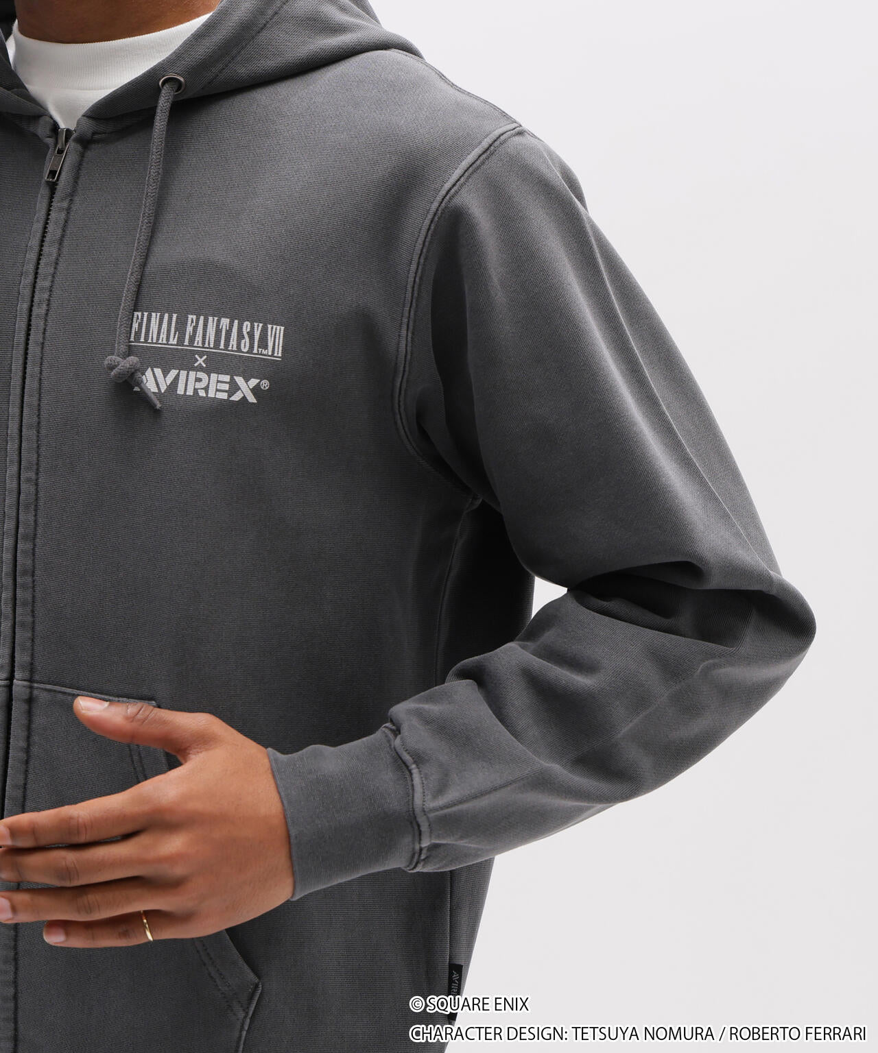 《AVIREX × FINAL FANTASY VII REMAKE》ZIP UP HOODIE ”CHOCOBO”
