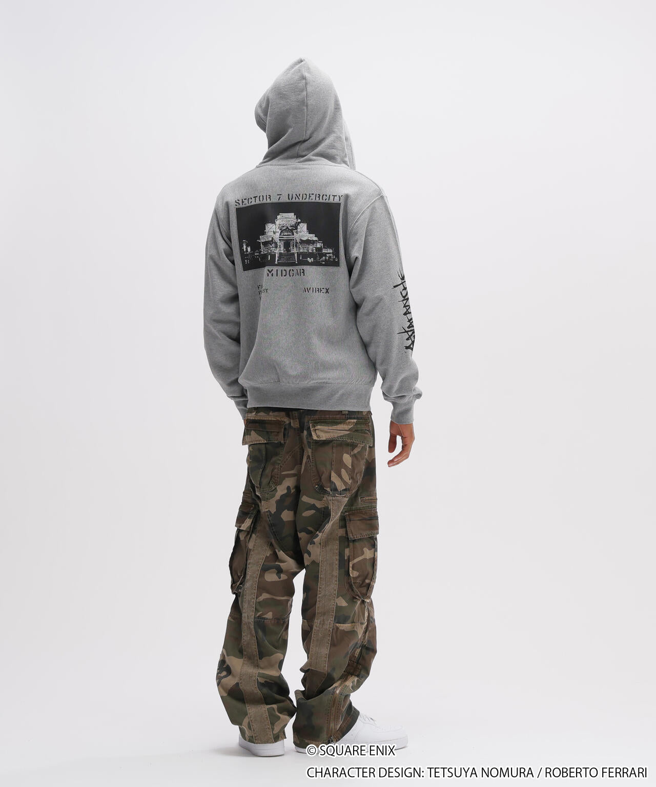 《AVIREX × FINAL FANTASY VII REMAKE》ZIP UP HOODIE ”SEVENTH HEAVEN”