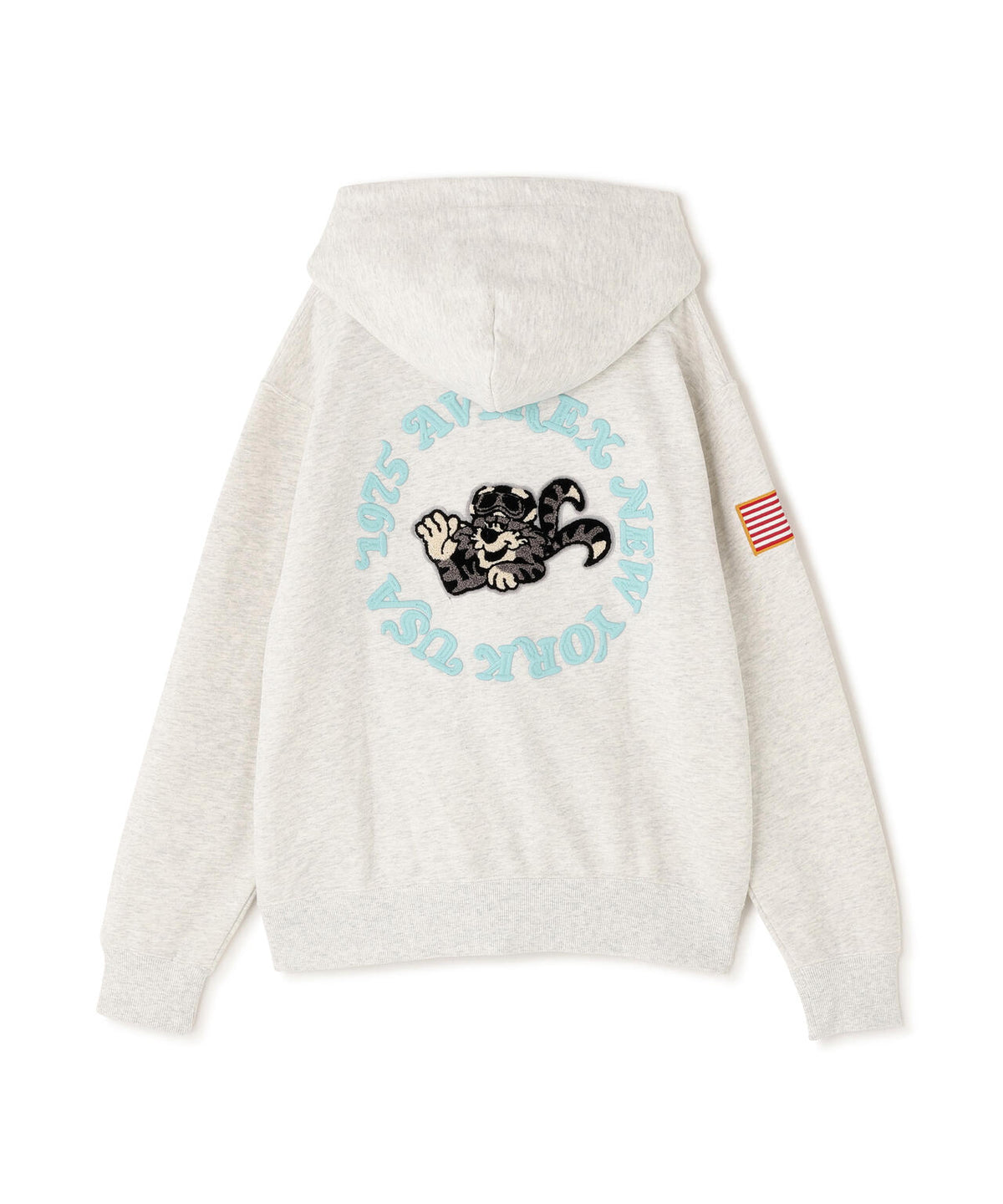 《WOMAN》SAGARA CIRCLE LOGO TOMCAT ZIP PARKA