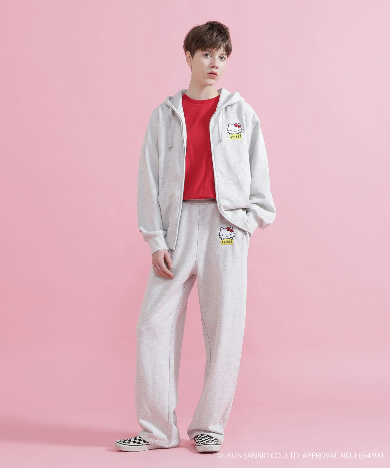 《AVIREX×HELLO KITTY》HOODIE