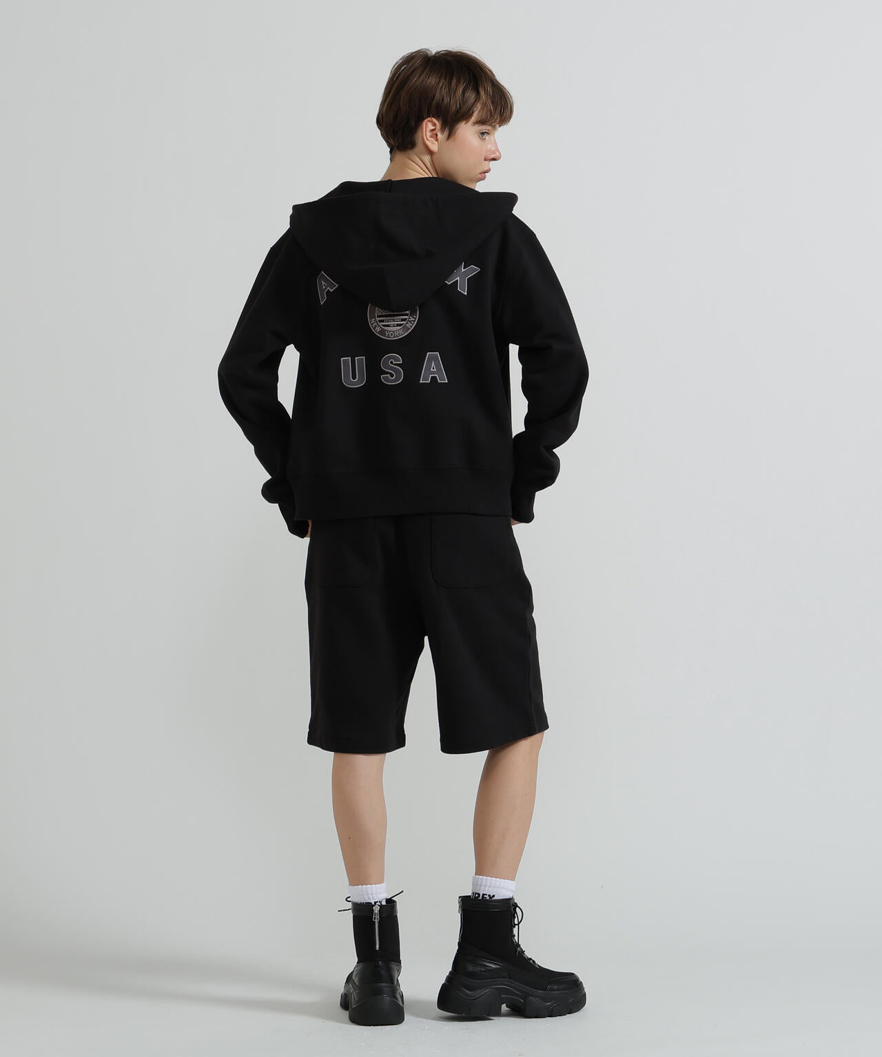 《WOMAN/直営店限定》VARSITY FLAG PARKA